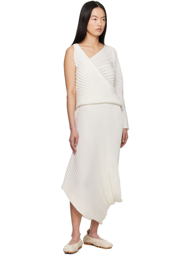 ISSEY MIYAKE Off-White Stream Blouse outlook