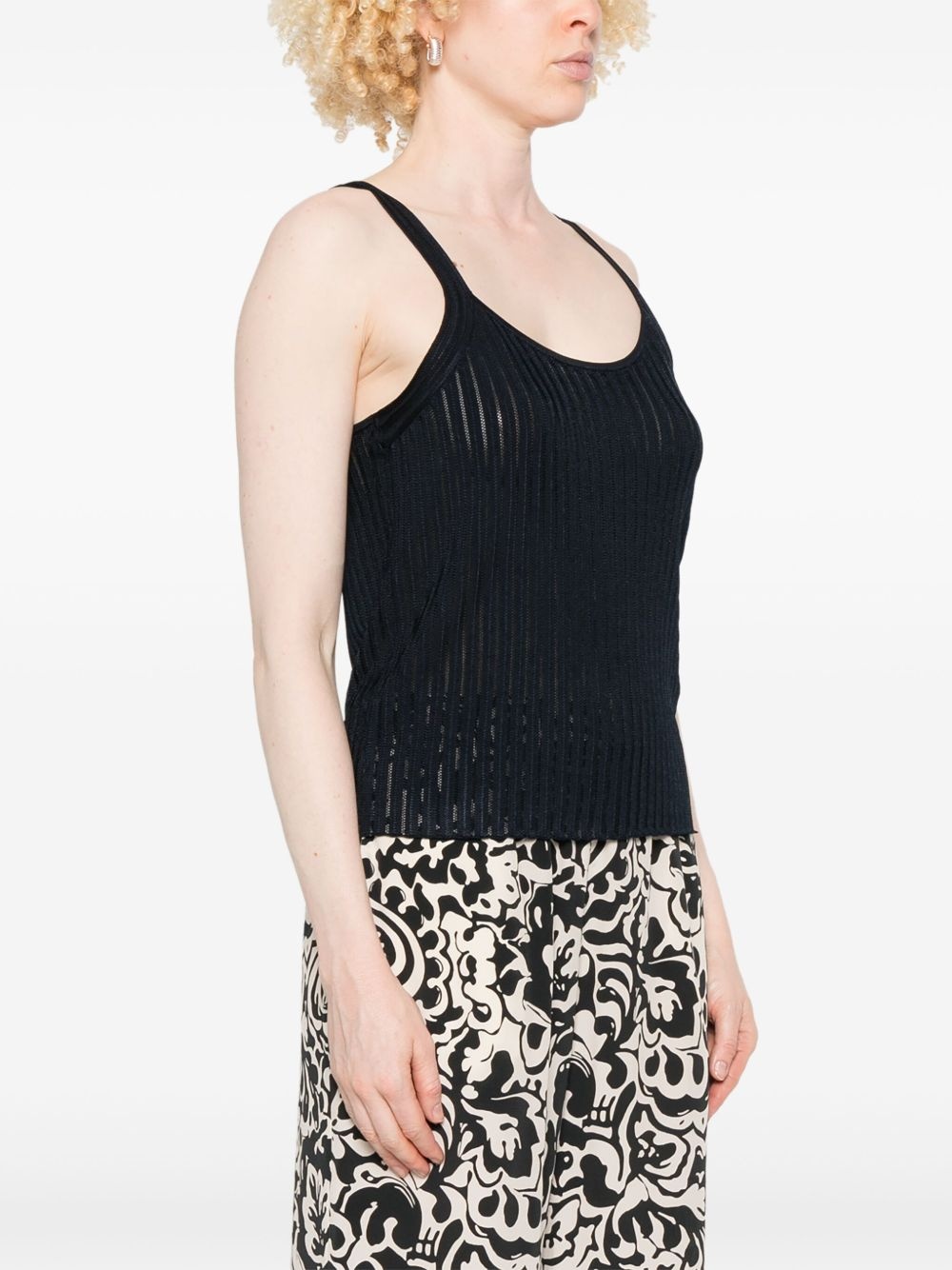 ribbed tank top - 3