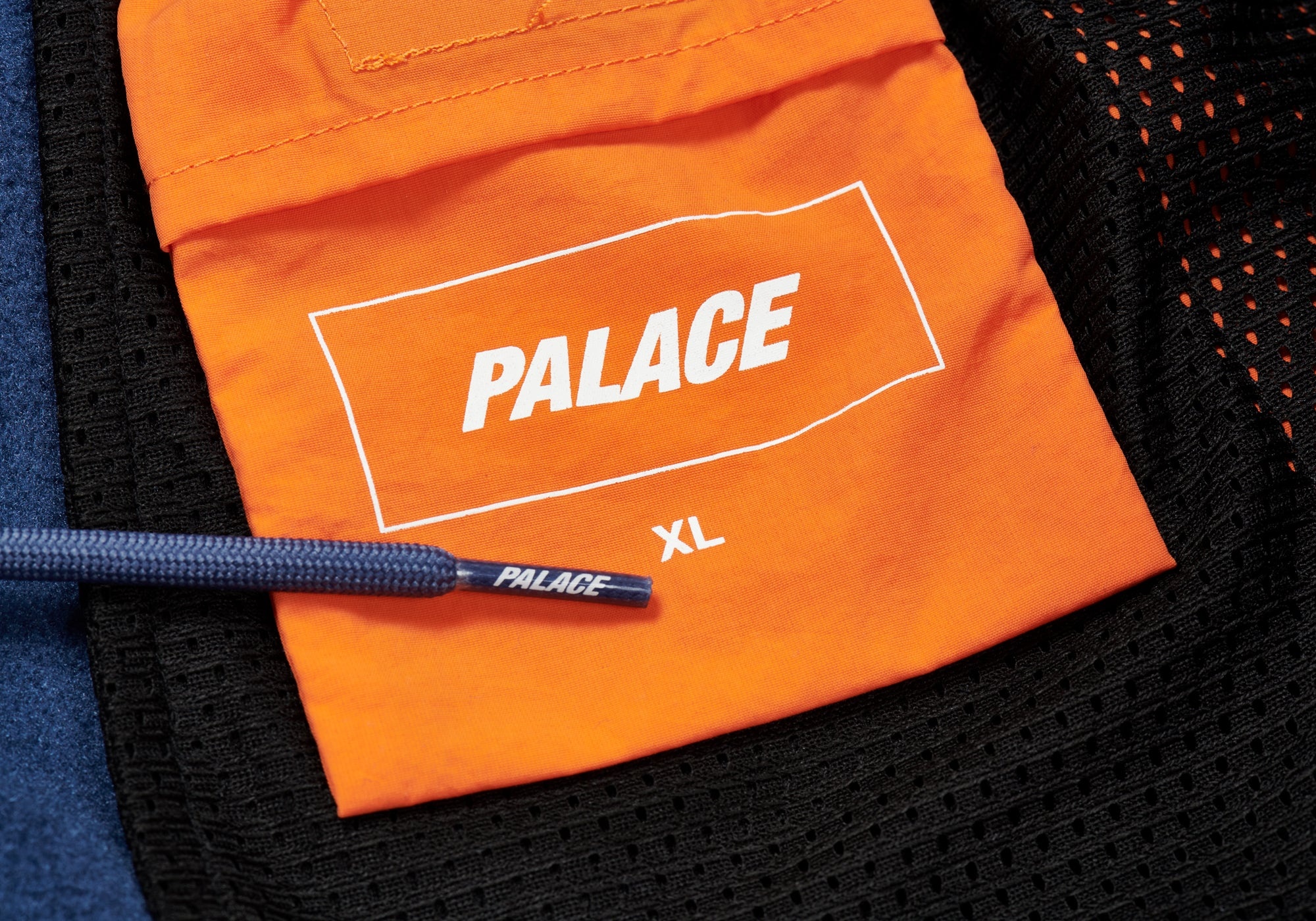 POLARTEC SHELL SHORTS NAVY / ORANGE - 6