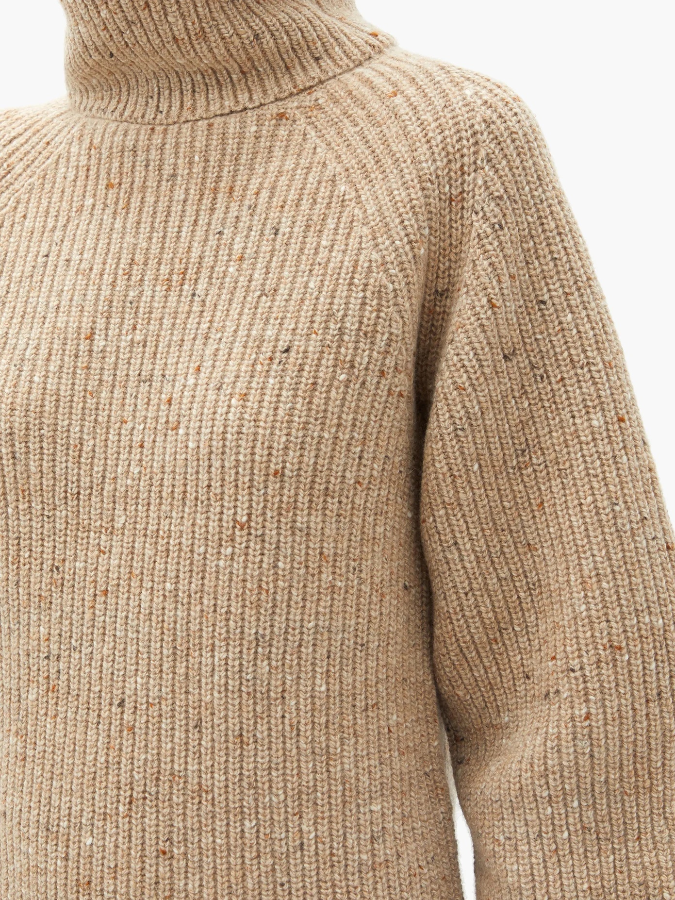 Merle roll-neck wool-blend sweater - 3