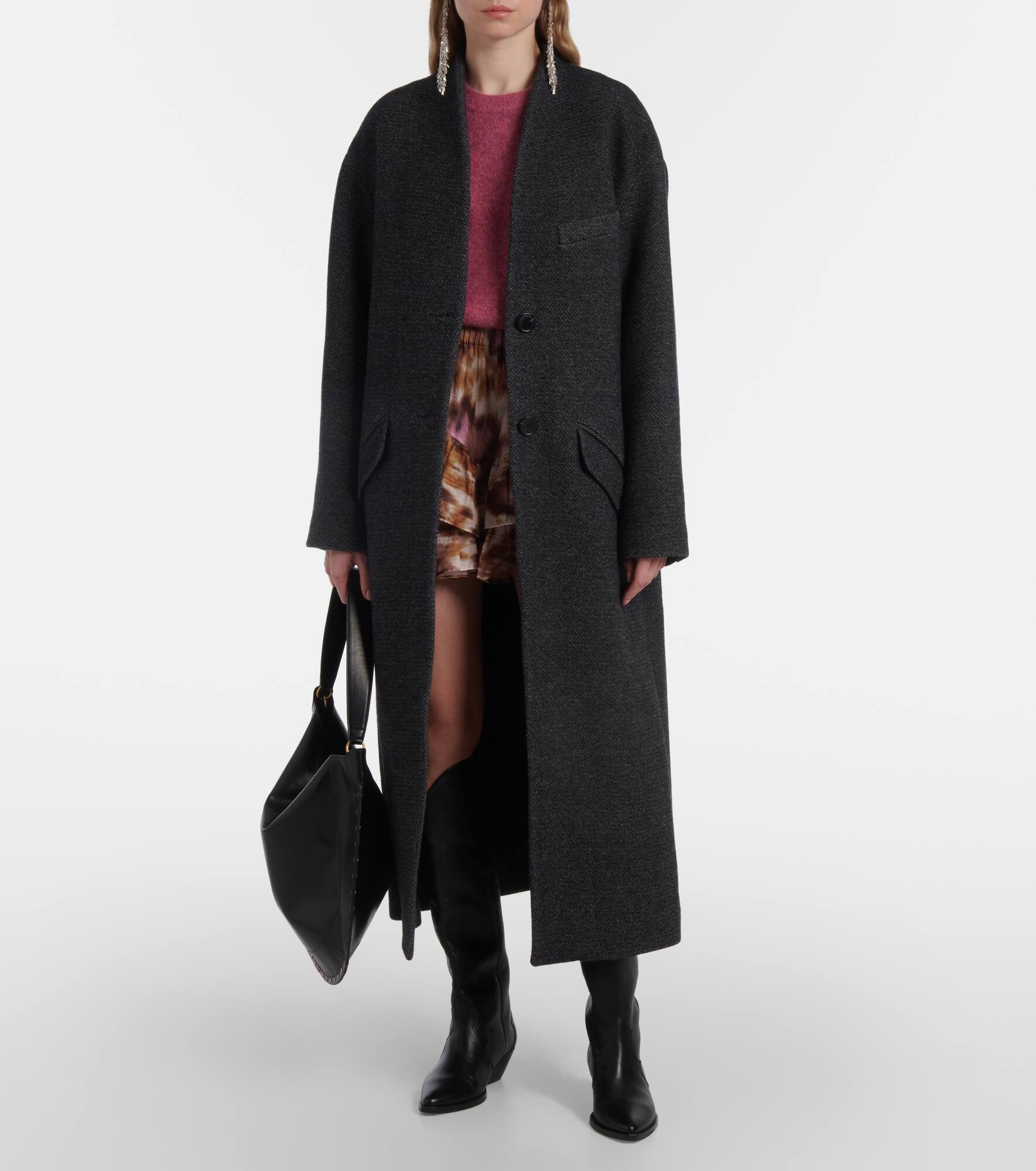 Eris wool-blend coat - 2
