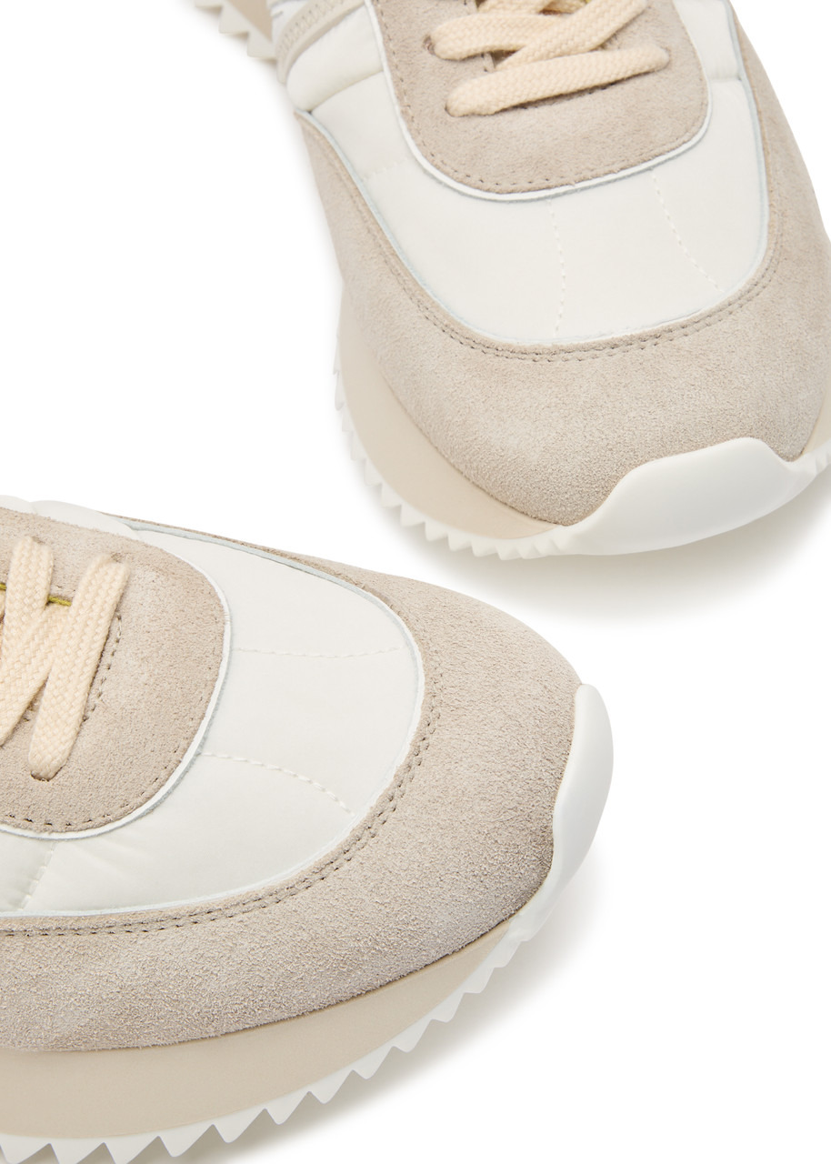 Moncler Pacey Panelled Suede Sneakers - 3