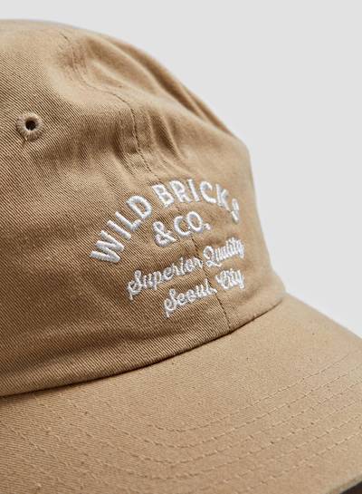 Nigel Cabourn Wild Bricks Classic Logo Cap Beige outlook