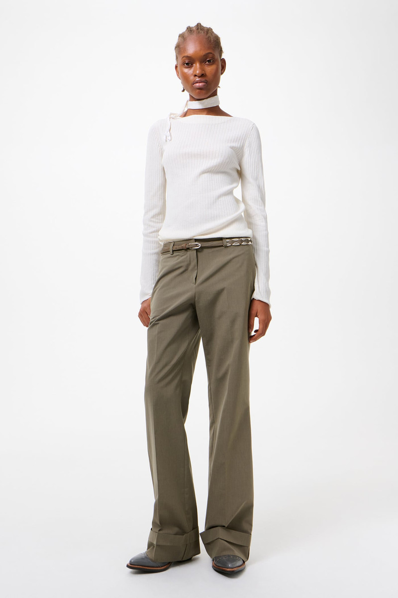 Our Legacy Strict Knit Ivory Cotton Crepe outlook