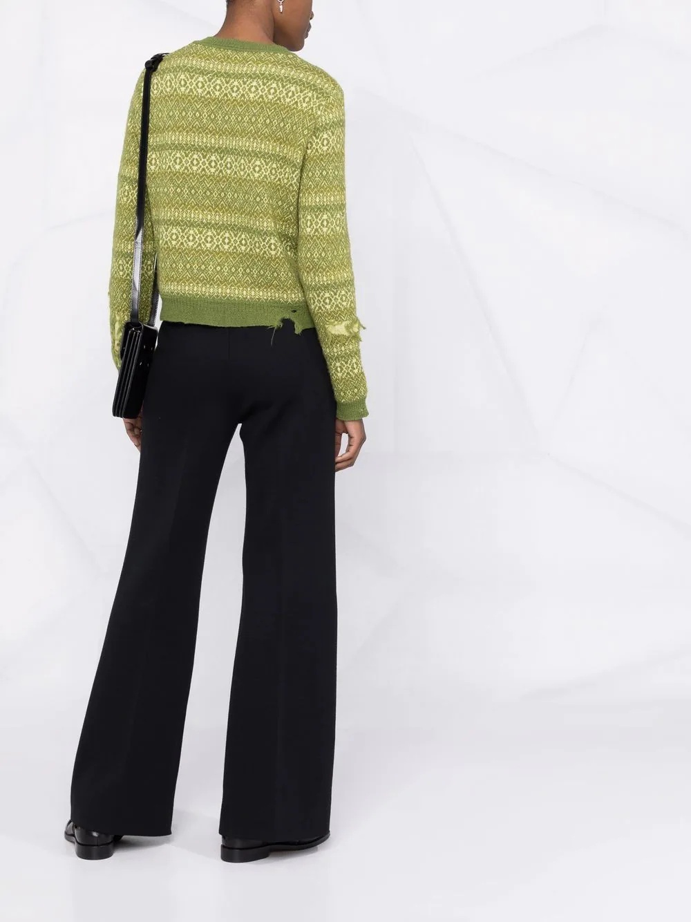 Fair Isle distressed-finish jumper - 6