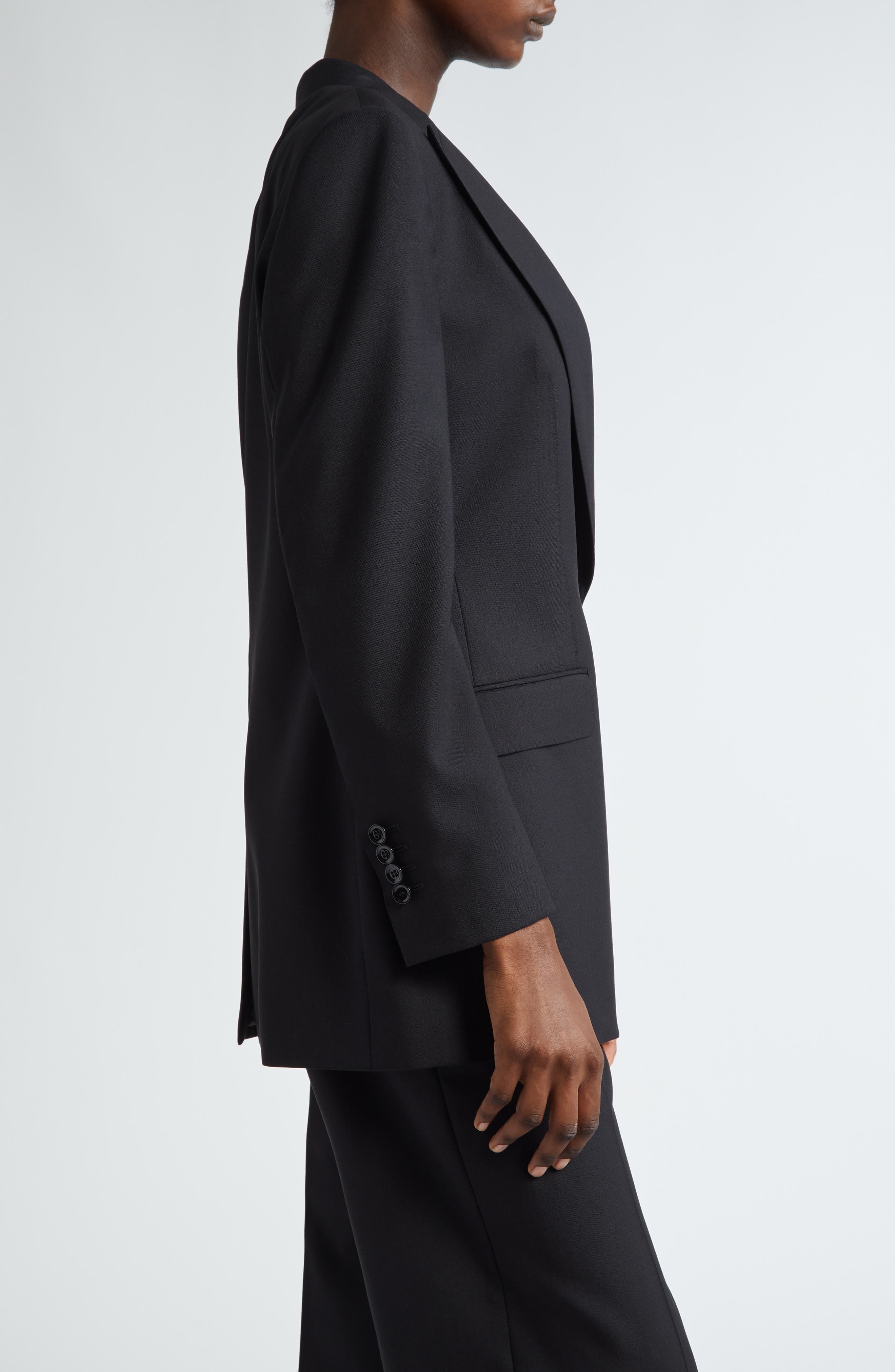 Dolce&Gabbana Wool Blazer in Nero at Nordstrom - 4