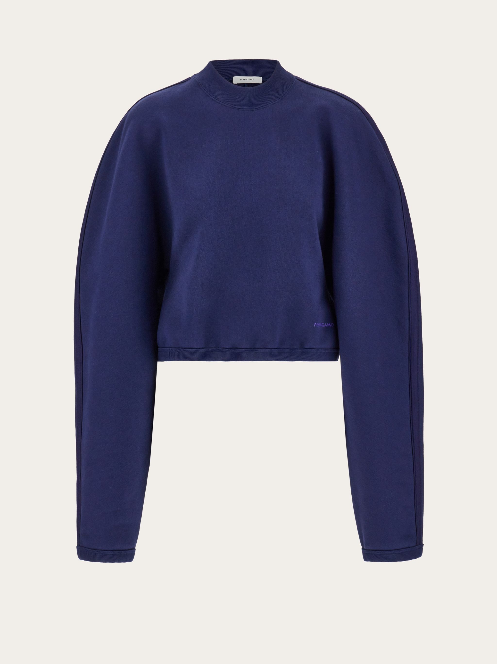 Cocoon crew neck sweatshirt - 1