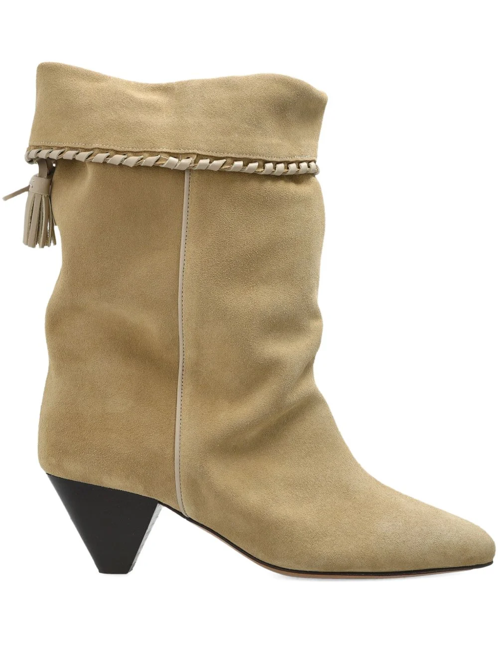 Dalby braided-detail pointed-toe boots - 1