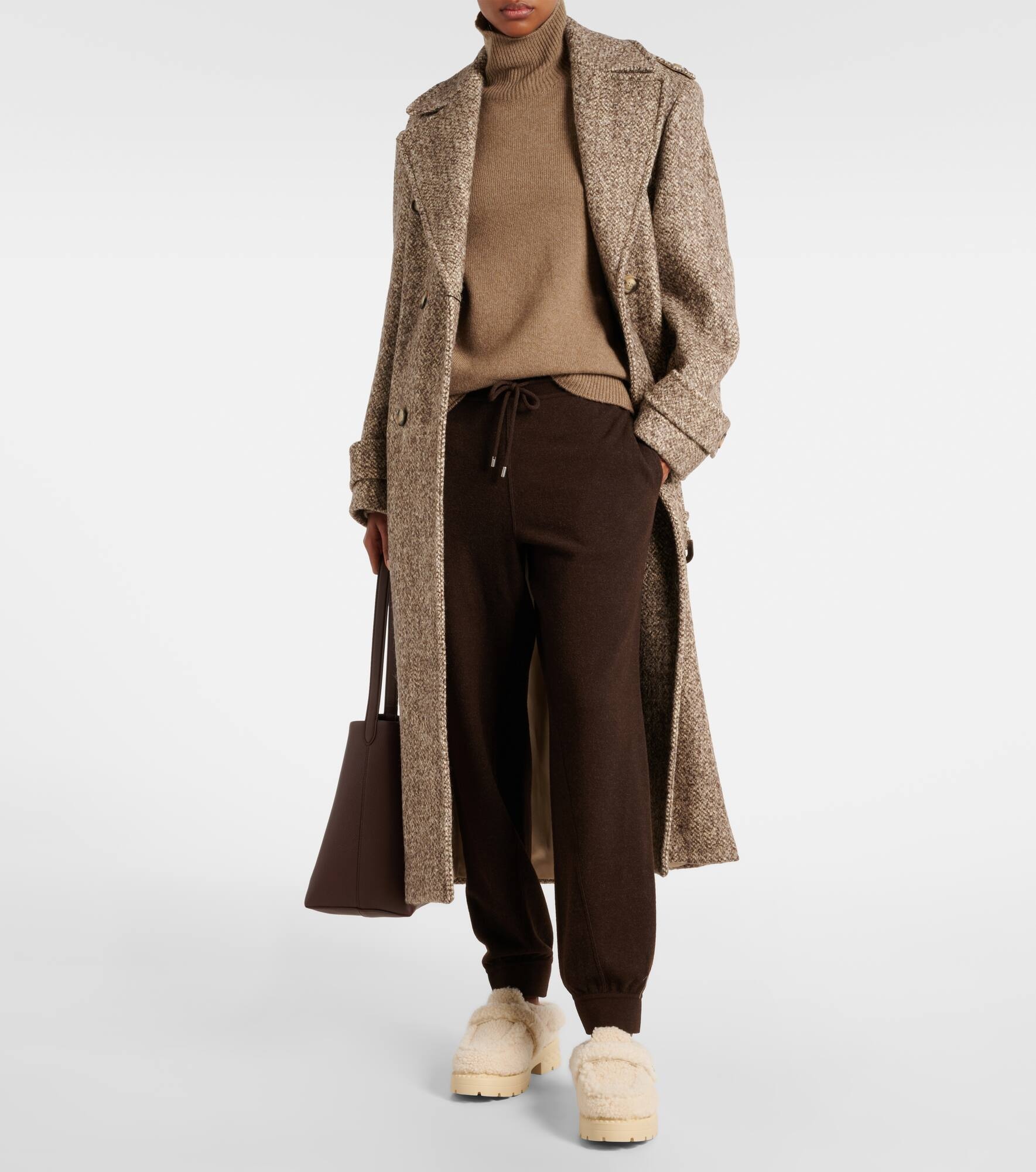 Shea shearling mules - 3