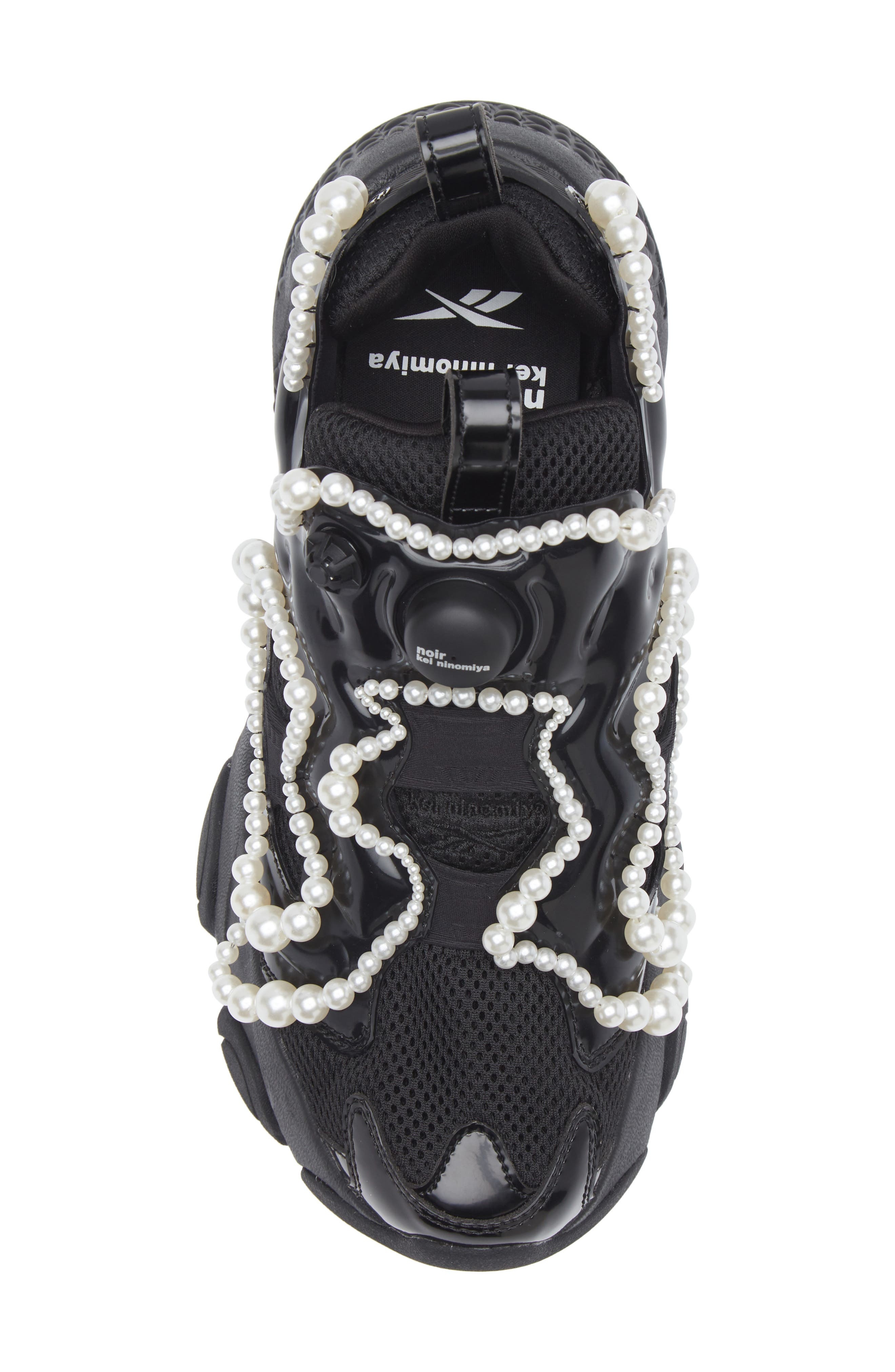 Noir Kei Ninomiya x Reebok Instapump Fury Platform Sneaker in Black at Nordstrom - 5