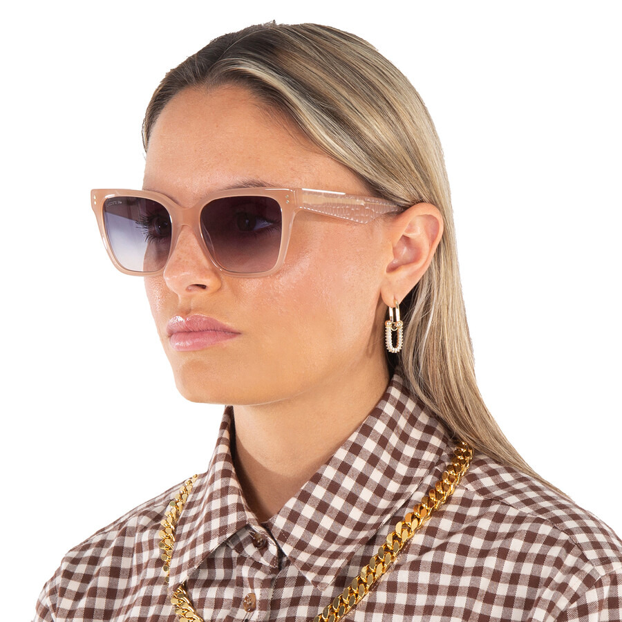 Lacoste Blue Gradient Square Ladies Sunglasses L6022S 662 54 - 2