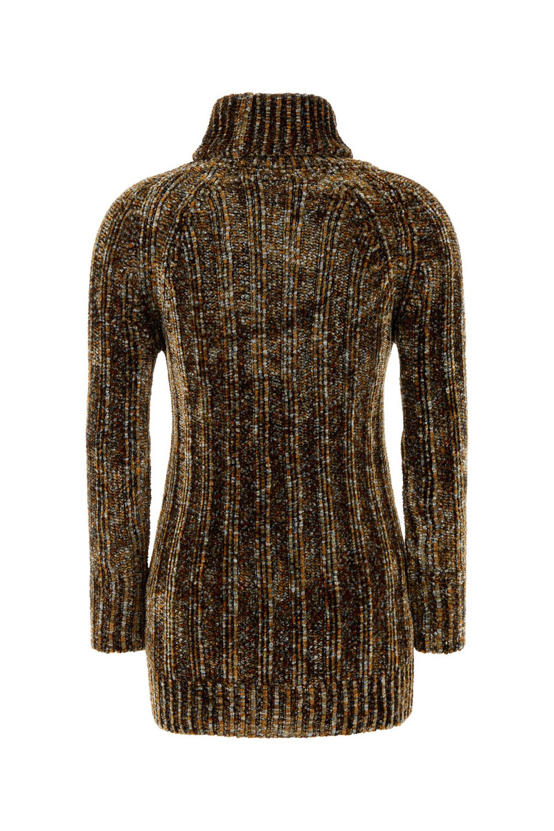 Dries Van Noten Multicolor chenille Tagic sweater dress outlook