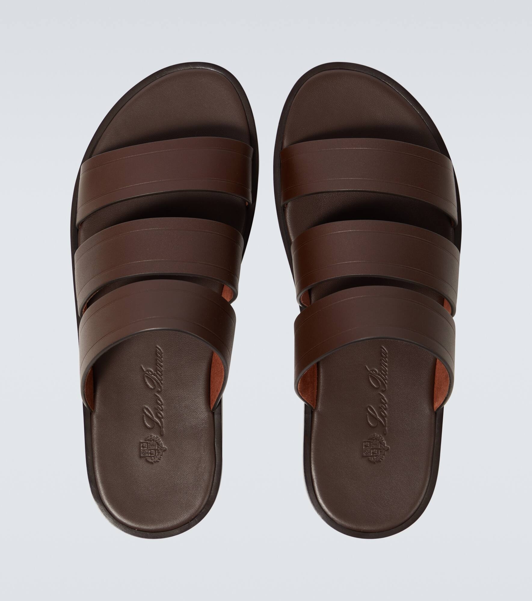 Naha leather slides - 4