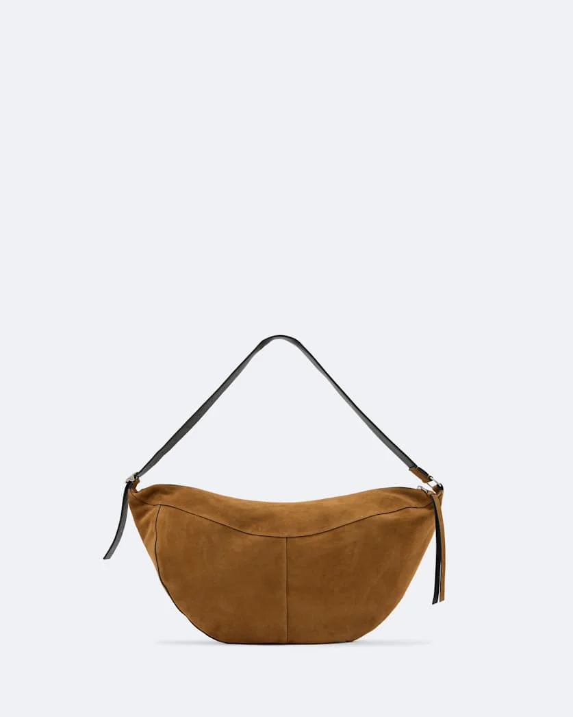ESME SUEDE SHOULDER BAG - 1