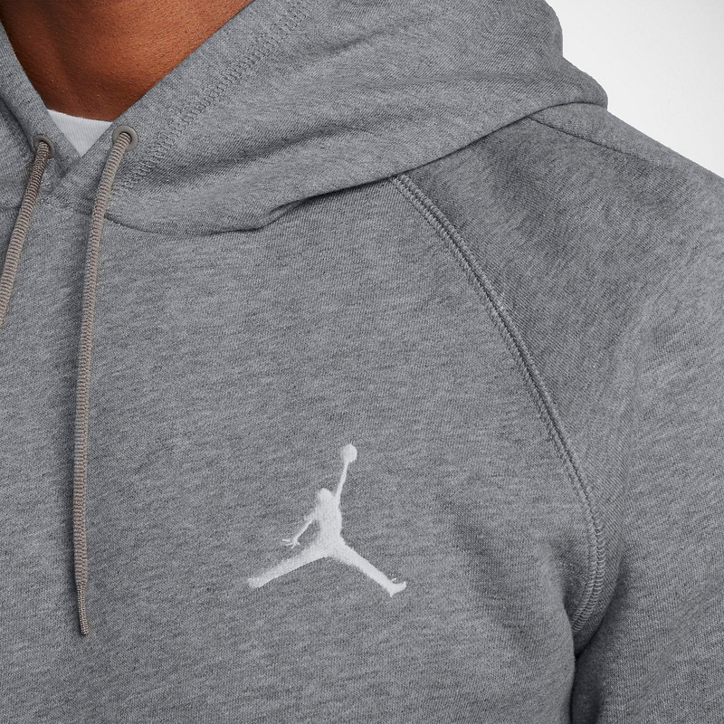 Jordan Air Jordan Fleece Hoodie 'Grey' 823067-091 outlook