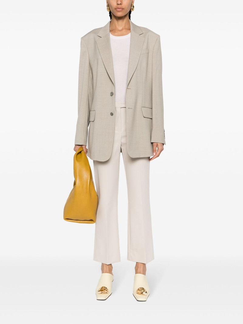 'S Max Mara pressed-crease flared trousers outlook