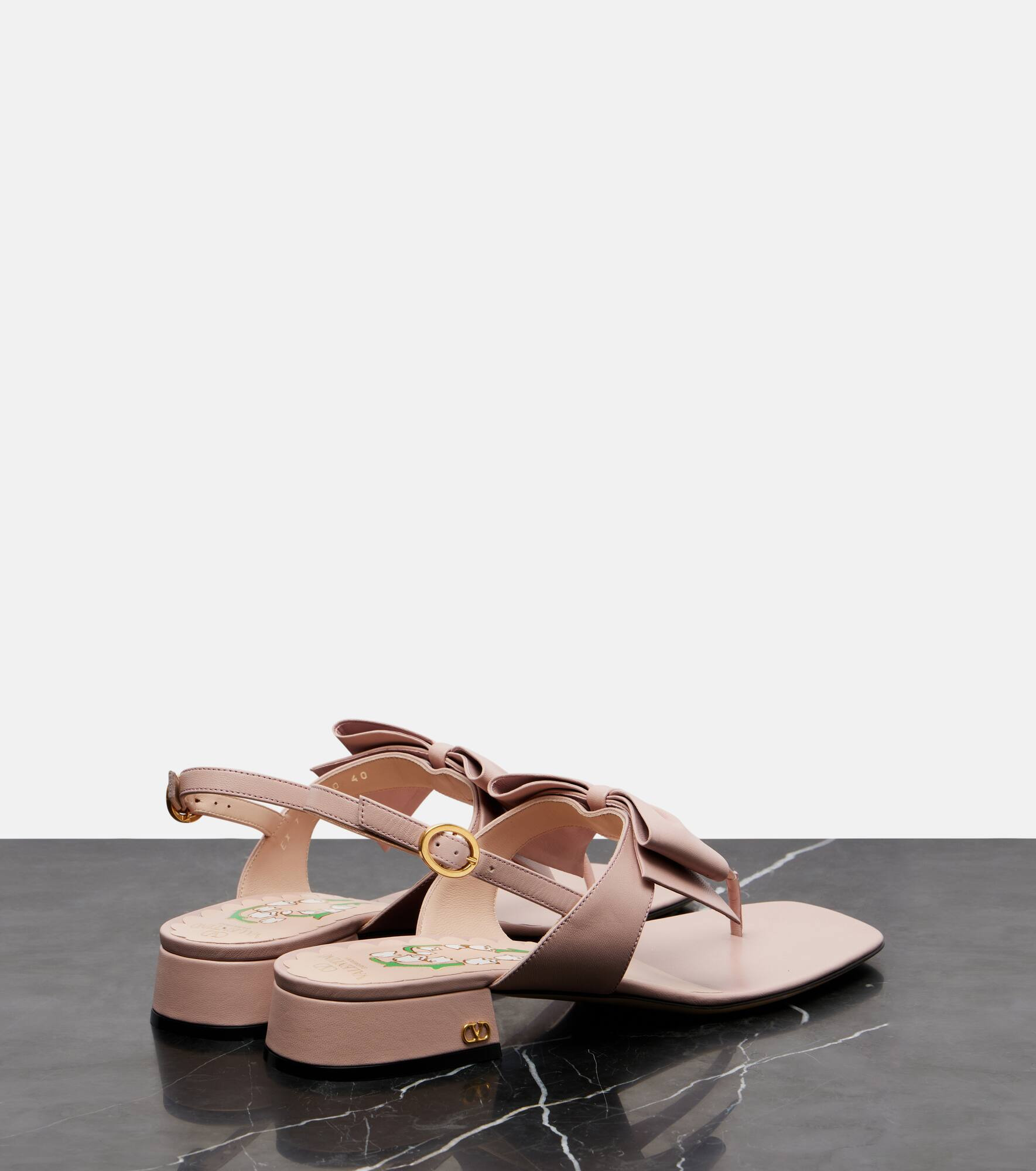 Bowow 25 leather thong sandals - 2