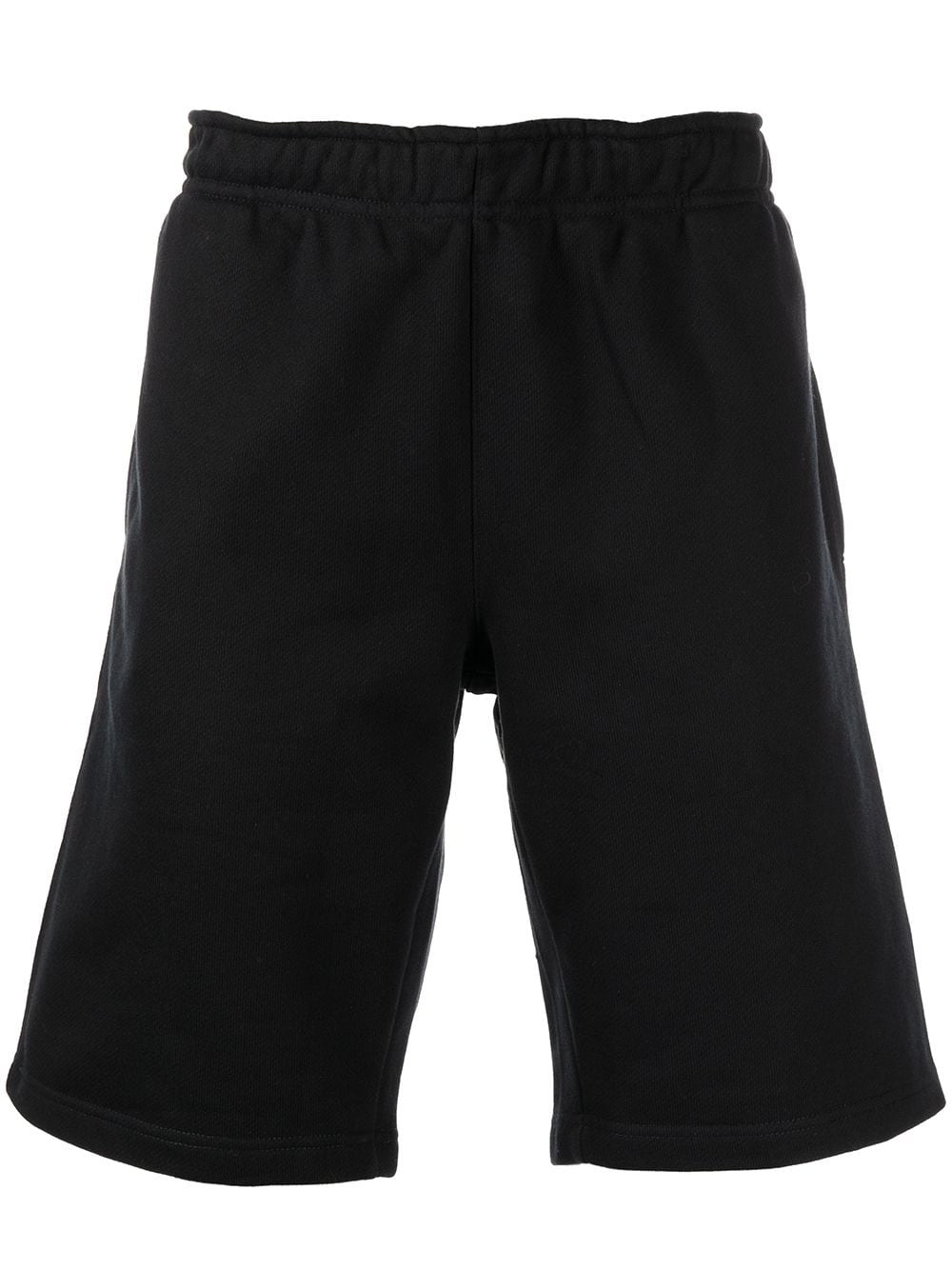 elasticated-waist cotton shorts - 1