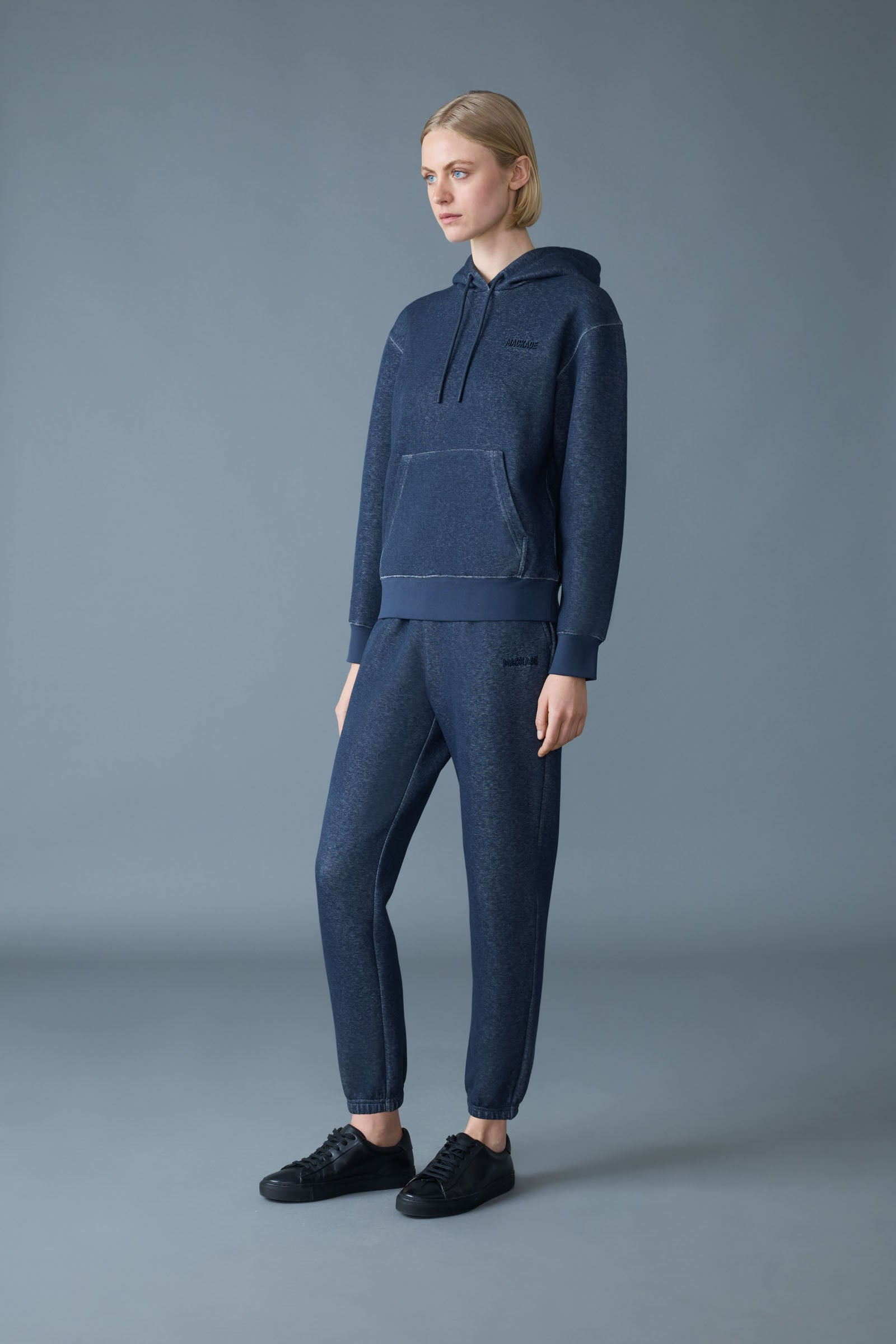 KRYSTIANA Double-face Jersey hoodie - 3