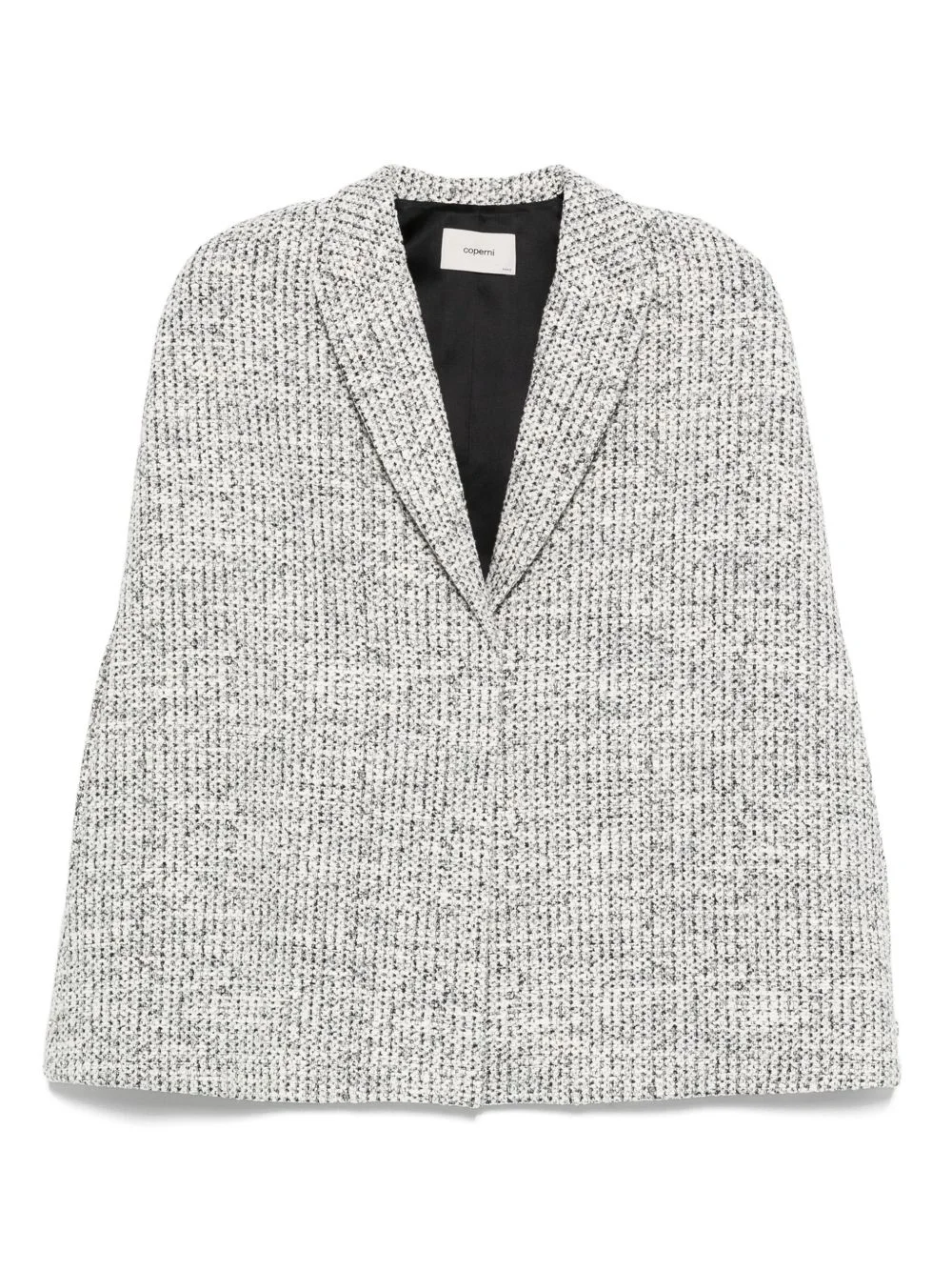 tweed tailored cape - 1