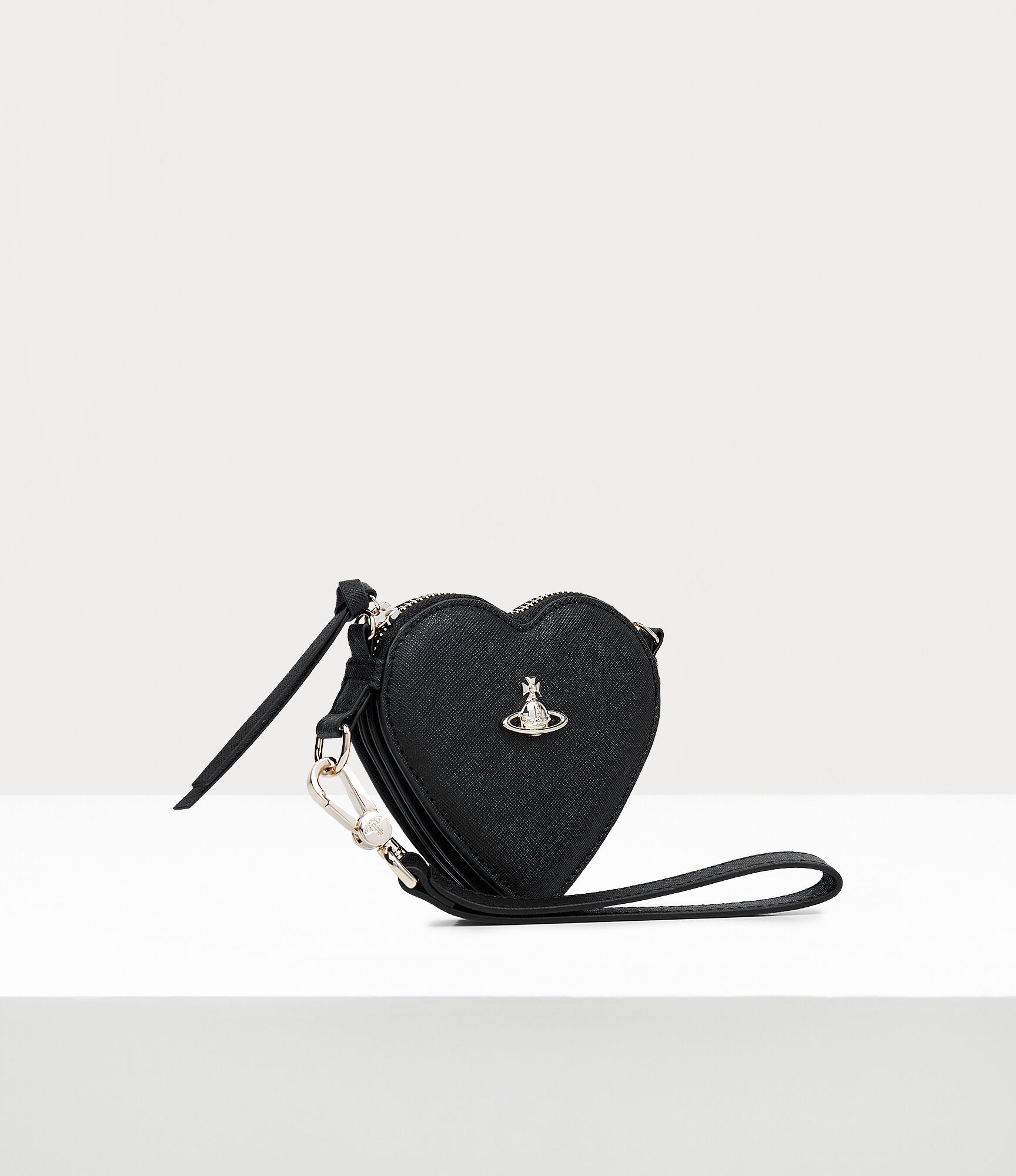 SAFFIANO HEART WRISTLET - 2