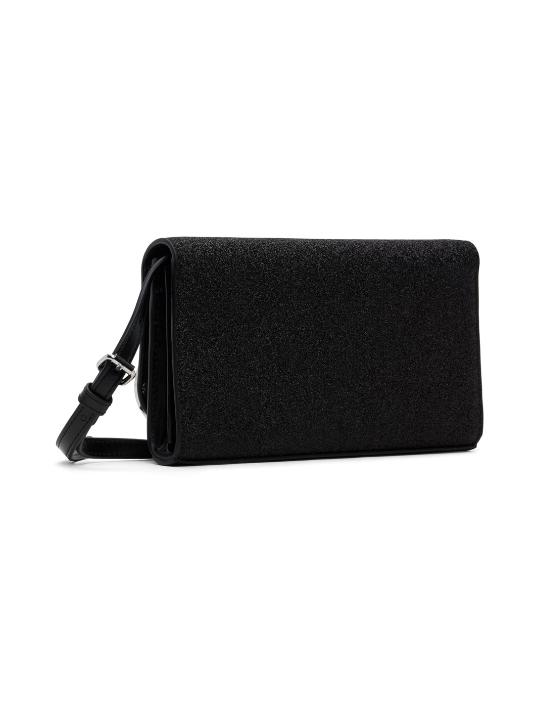 Black 1dr Wallet Strap Bag - 3