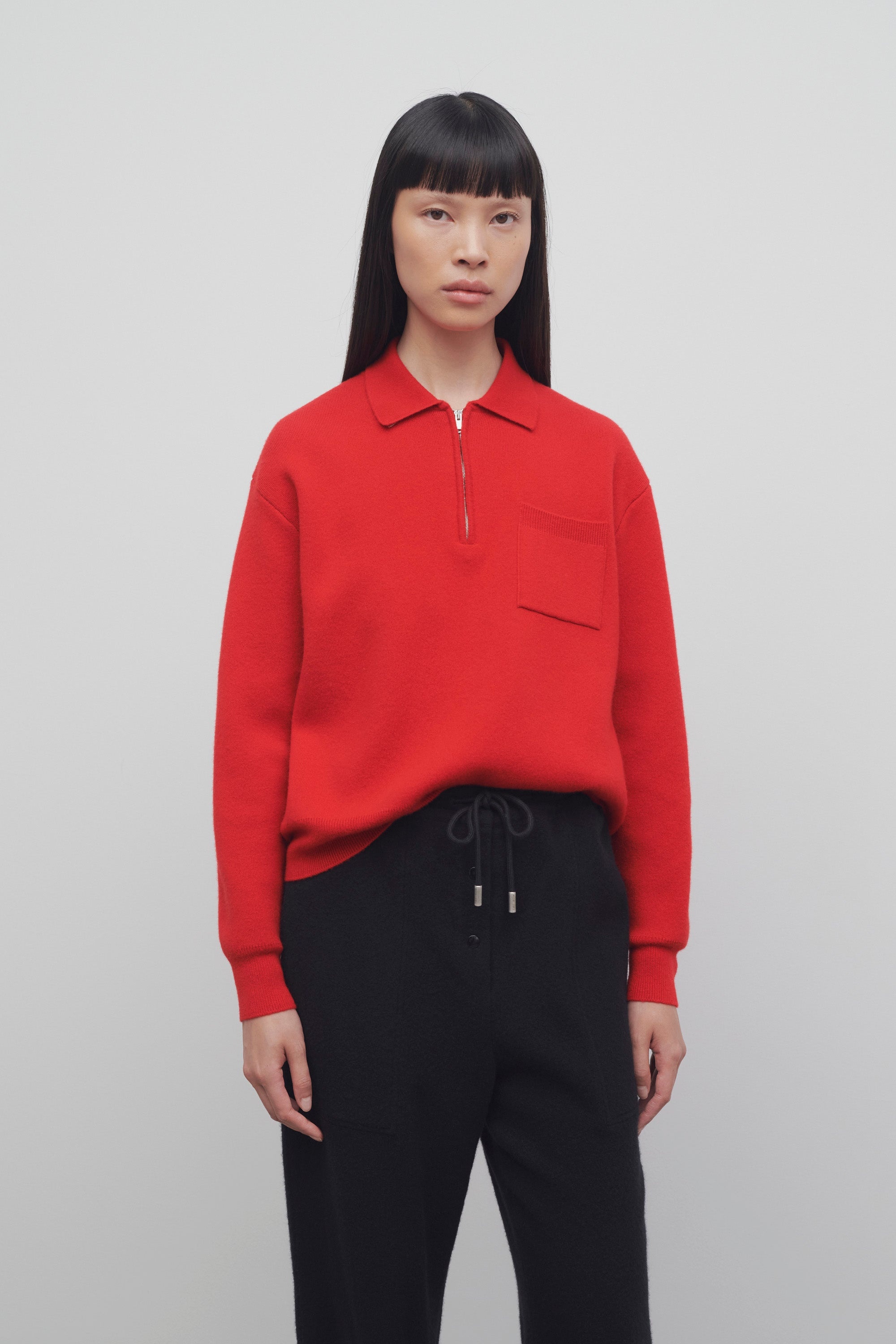 Halvar Polo Sweater in Cashmere - 3