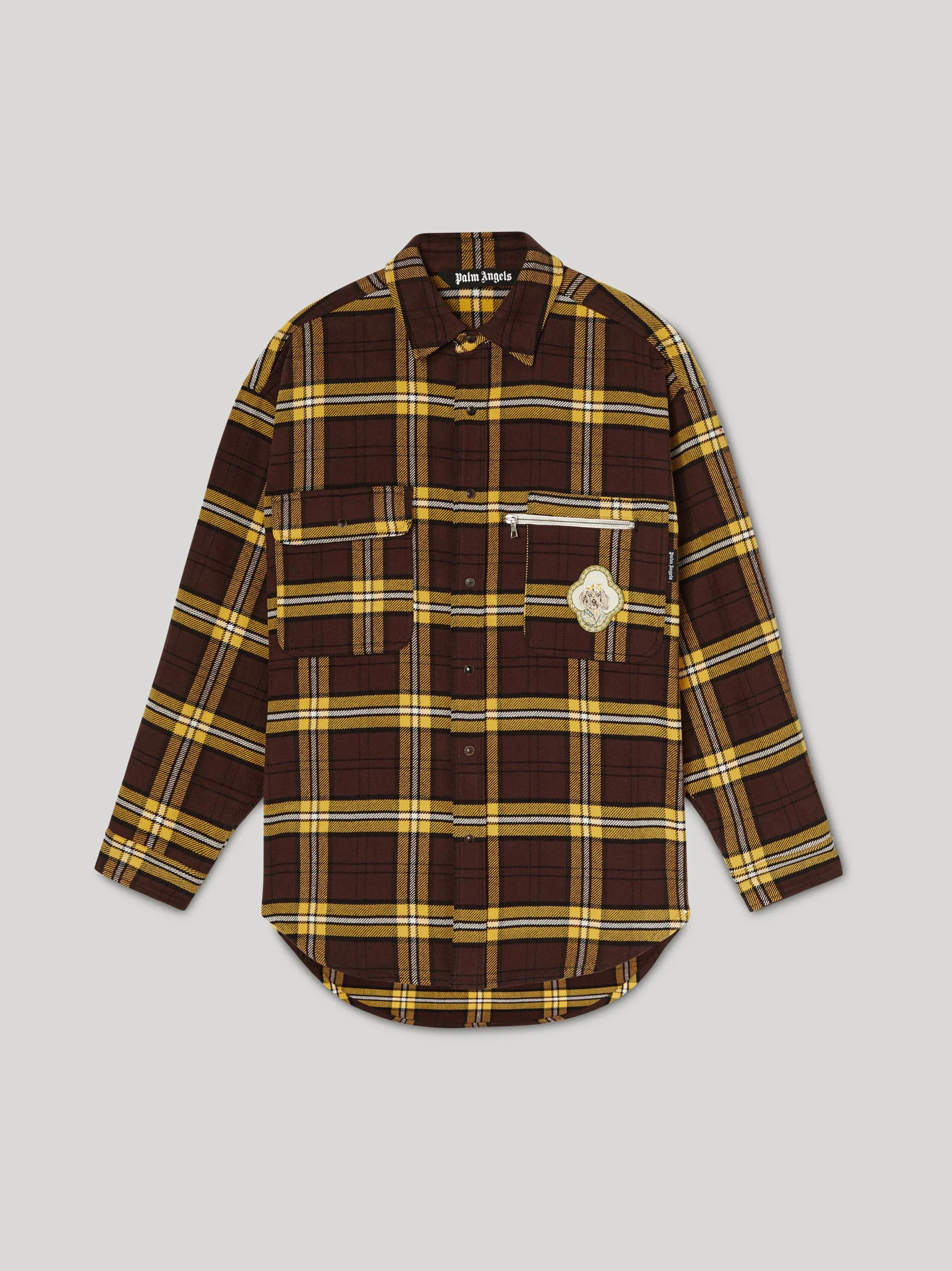 HAWAIIAN DOG CHECKED SHIRT - 1