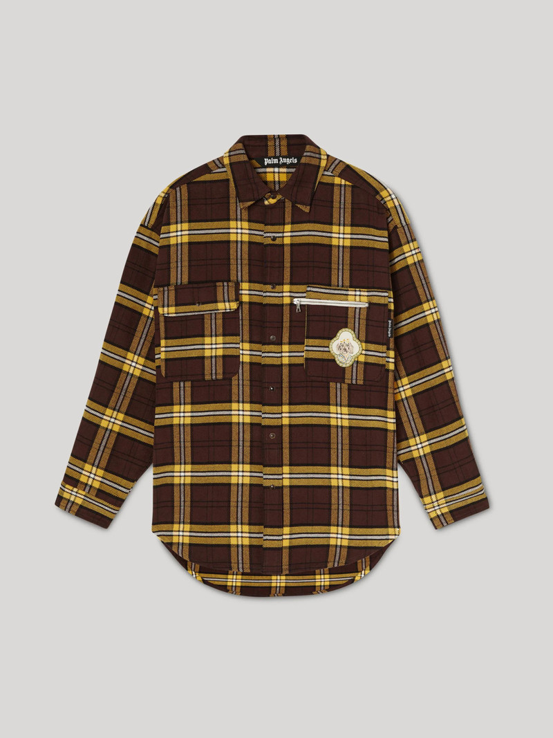 HAWAIIAN DOG CHECKED SHIRT 1