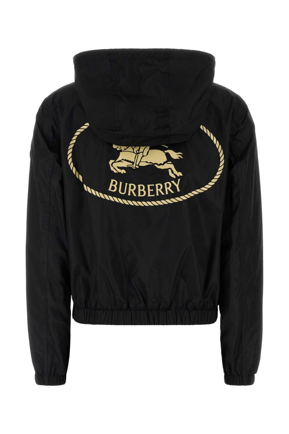 Burberry Women Black Nylon Jacket - 2