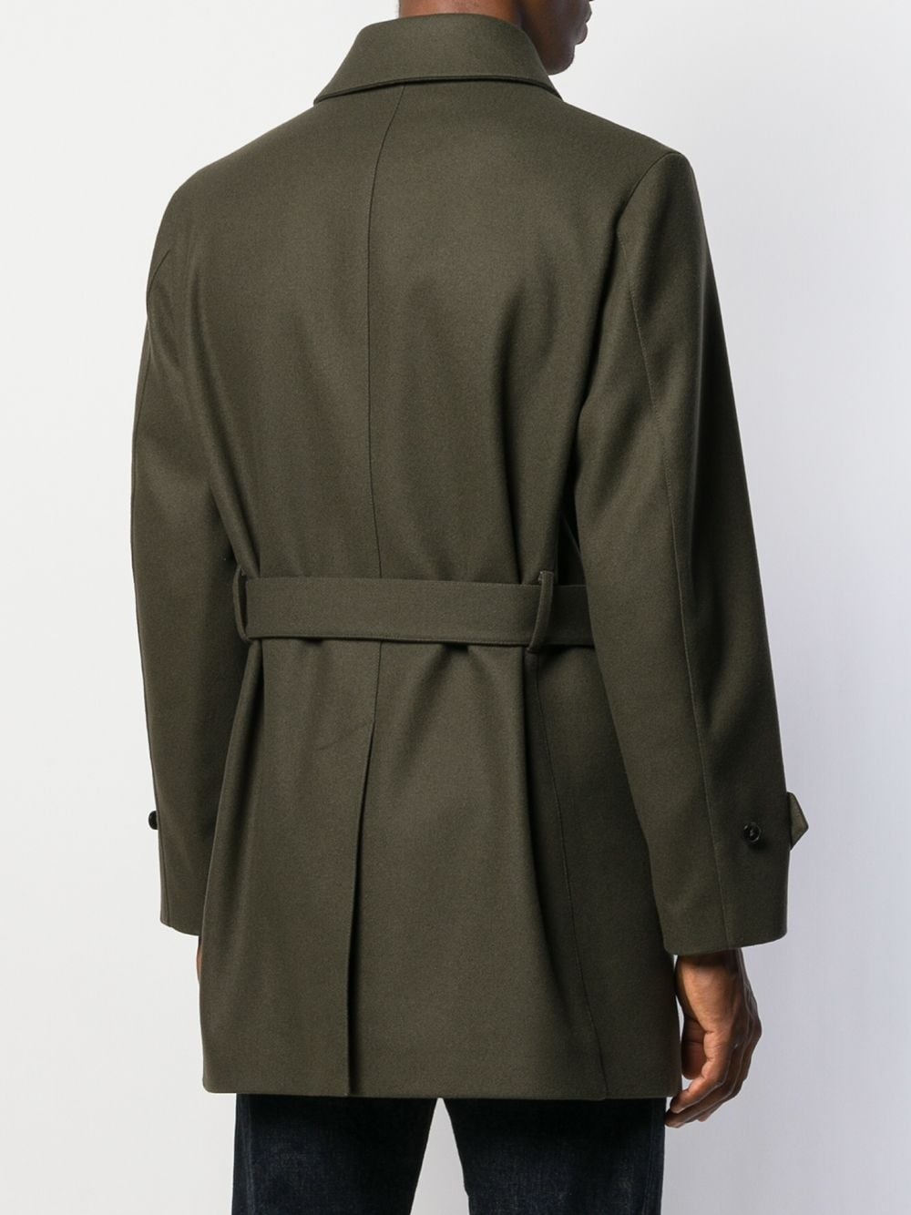 Fetlar wool short trench coat - 4