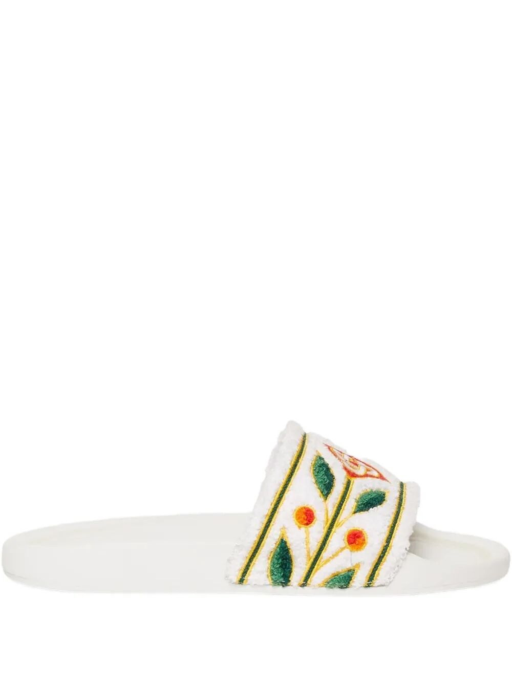 Casablanca Men Embroidered "Terry" Slider - 1
