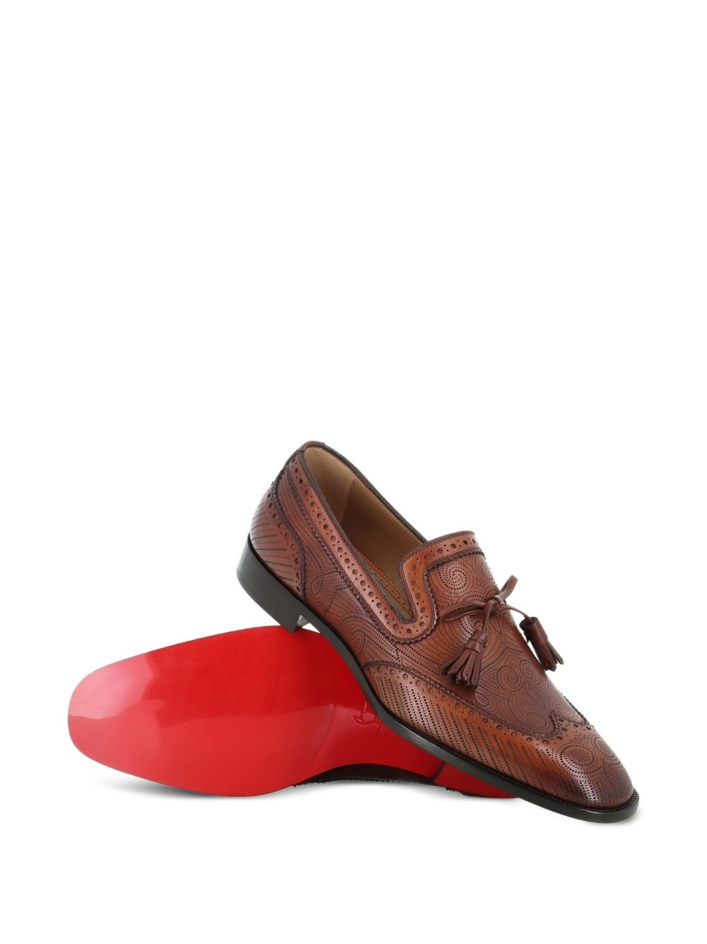 Grave tassel-embellished loafers - 3