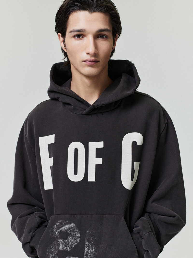 F Of G Classic Half Raglan Hoodie W/ Pocket 1