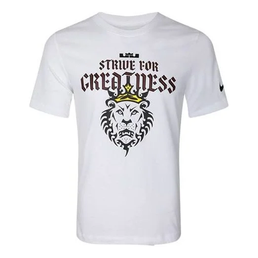 Nike Dri-FIT Lebron Strive For Greatness DRI-FIT TEE Men White CD1321-100 - 1
