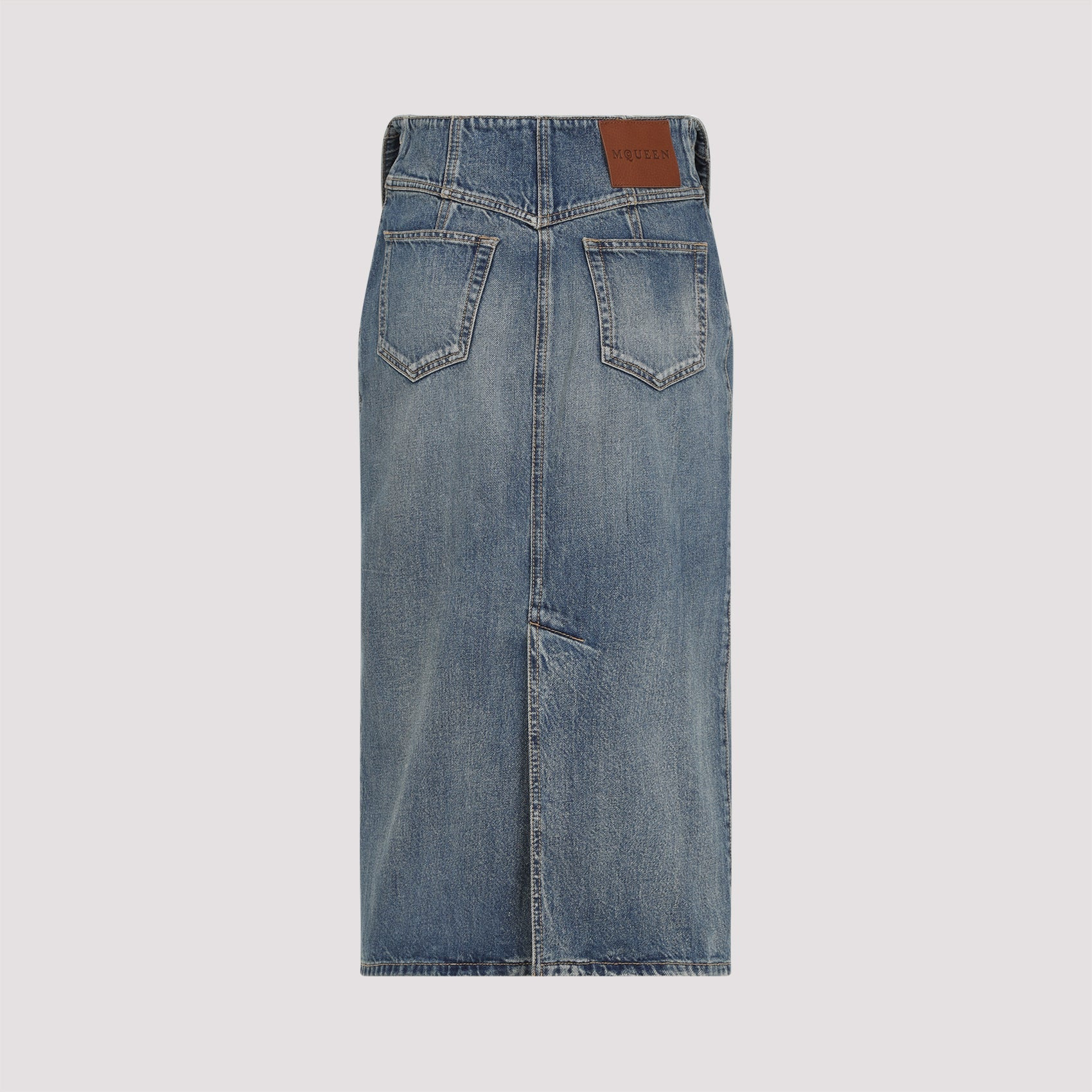 Alexander Mcqueen Cotton Midi Skirt Women - 2