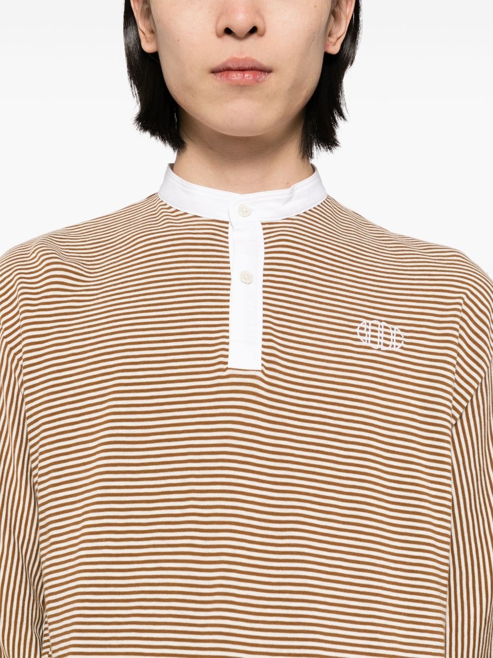 newton stripe T-shirt - 4
