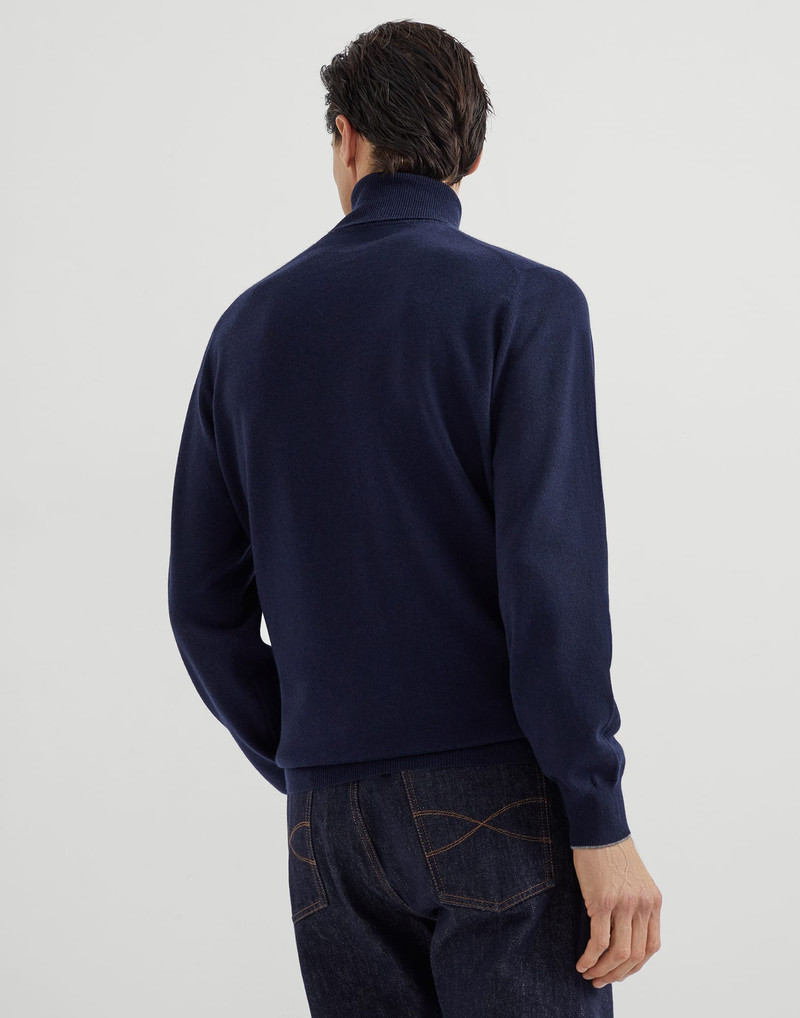Brunello Cucinelli Cashmere turtleneck sweater outlook