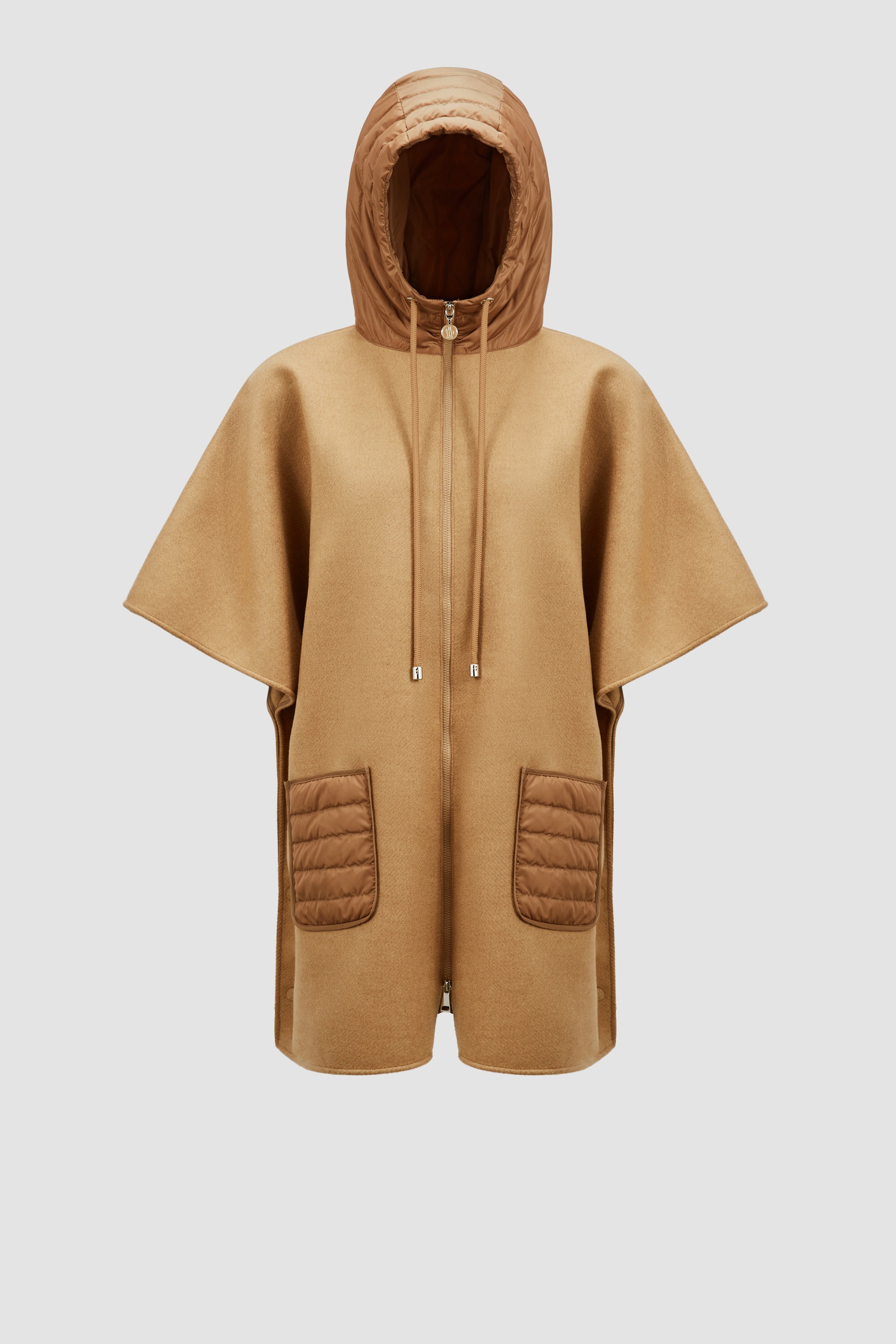 Hooded Down Cape - 2