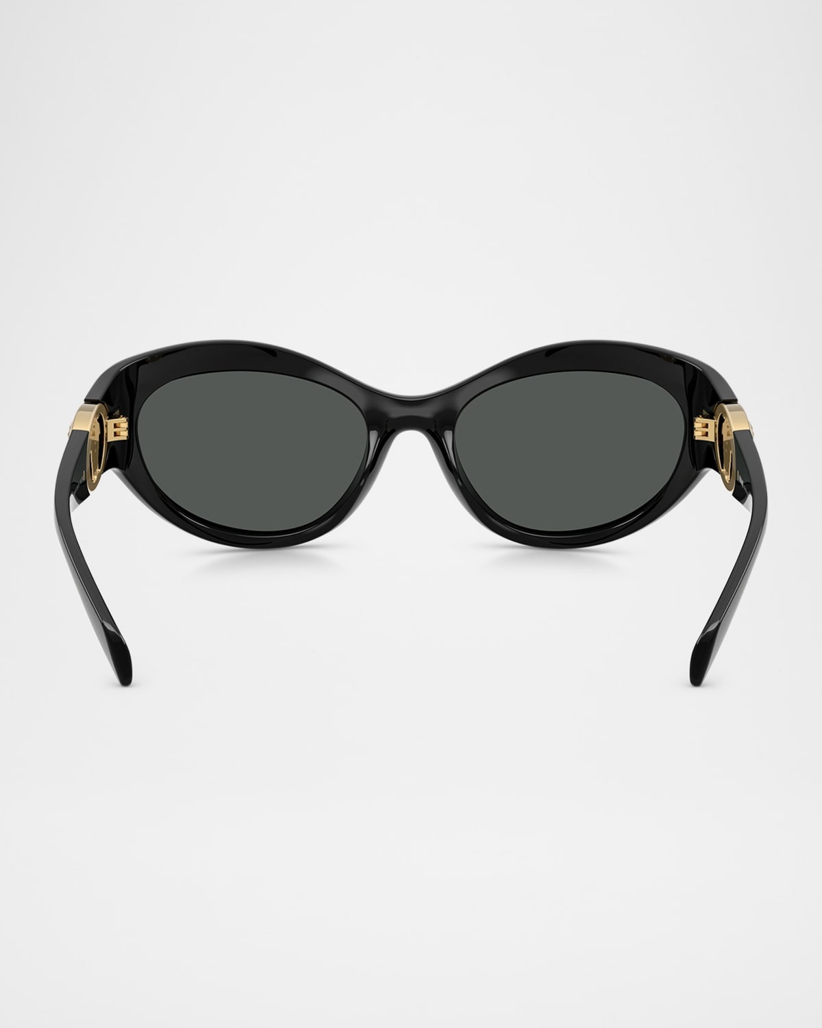 VE4485 Medusa Plastic Cat-Eye Sunglasses - 4