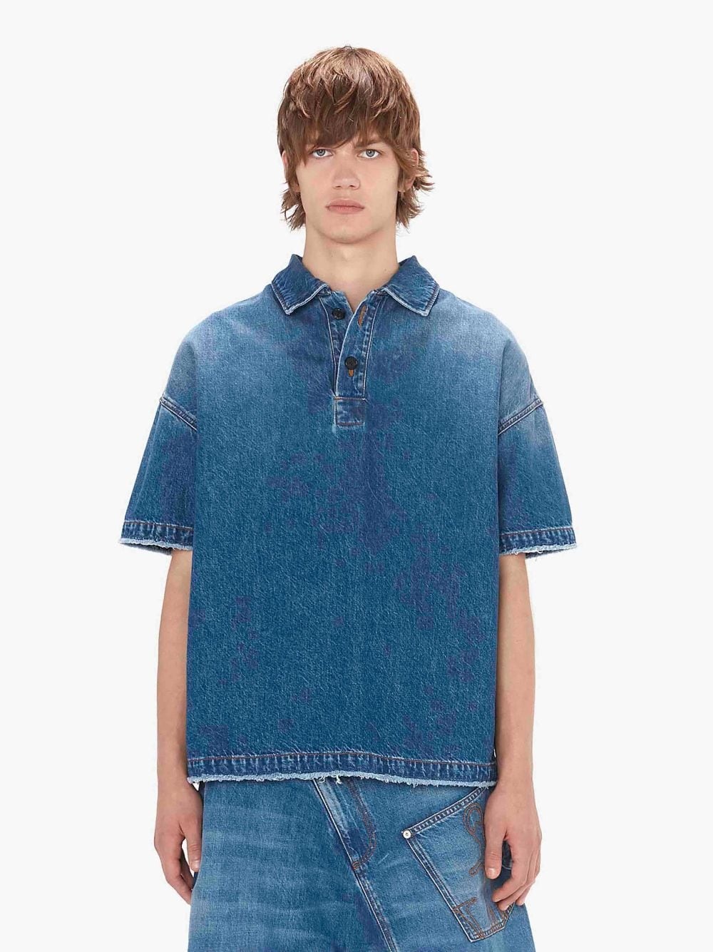 DENIM POLO SHIRT - 2