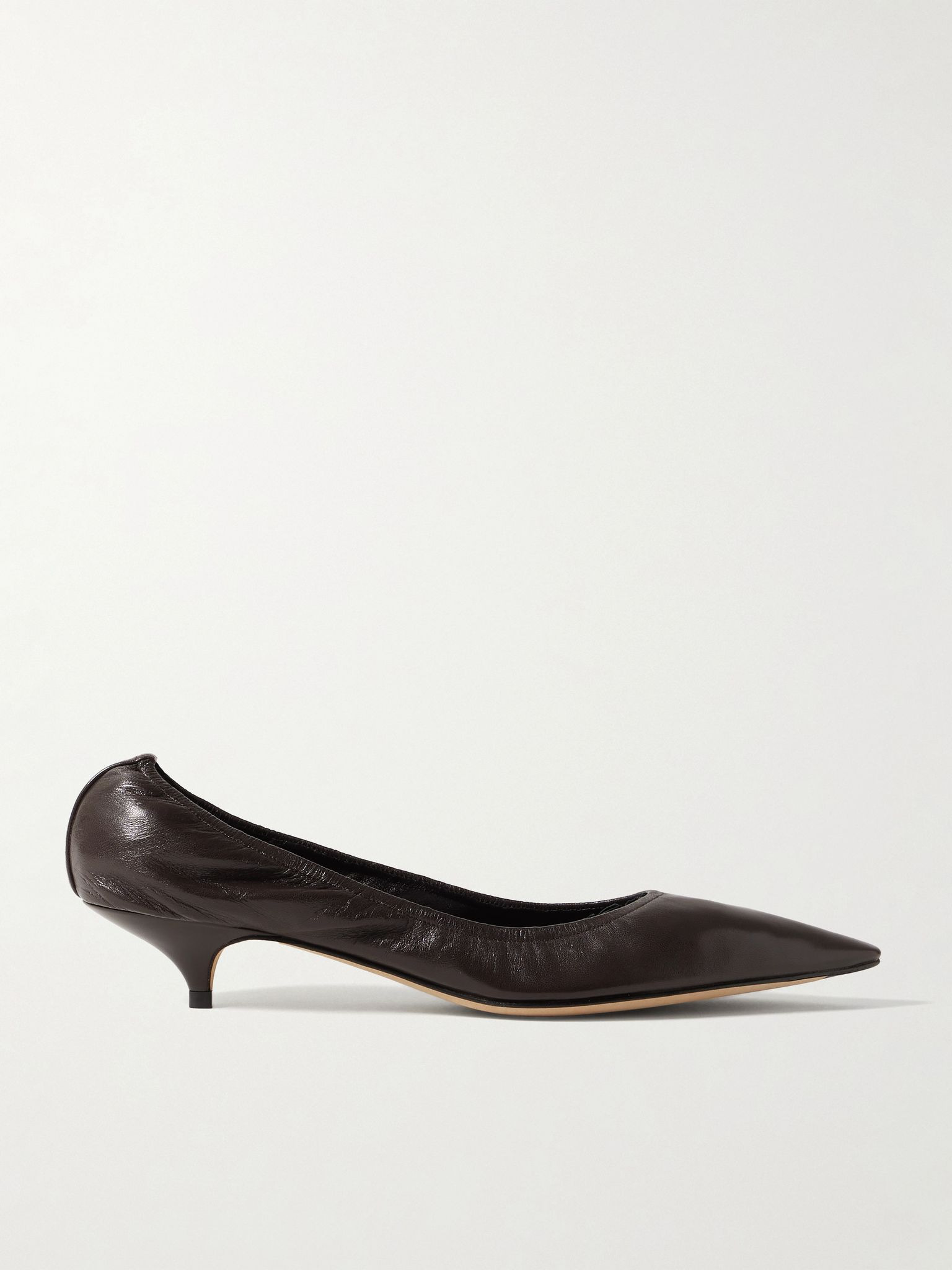 Uxor leather pumps Dark brown - 1