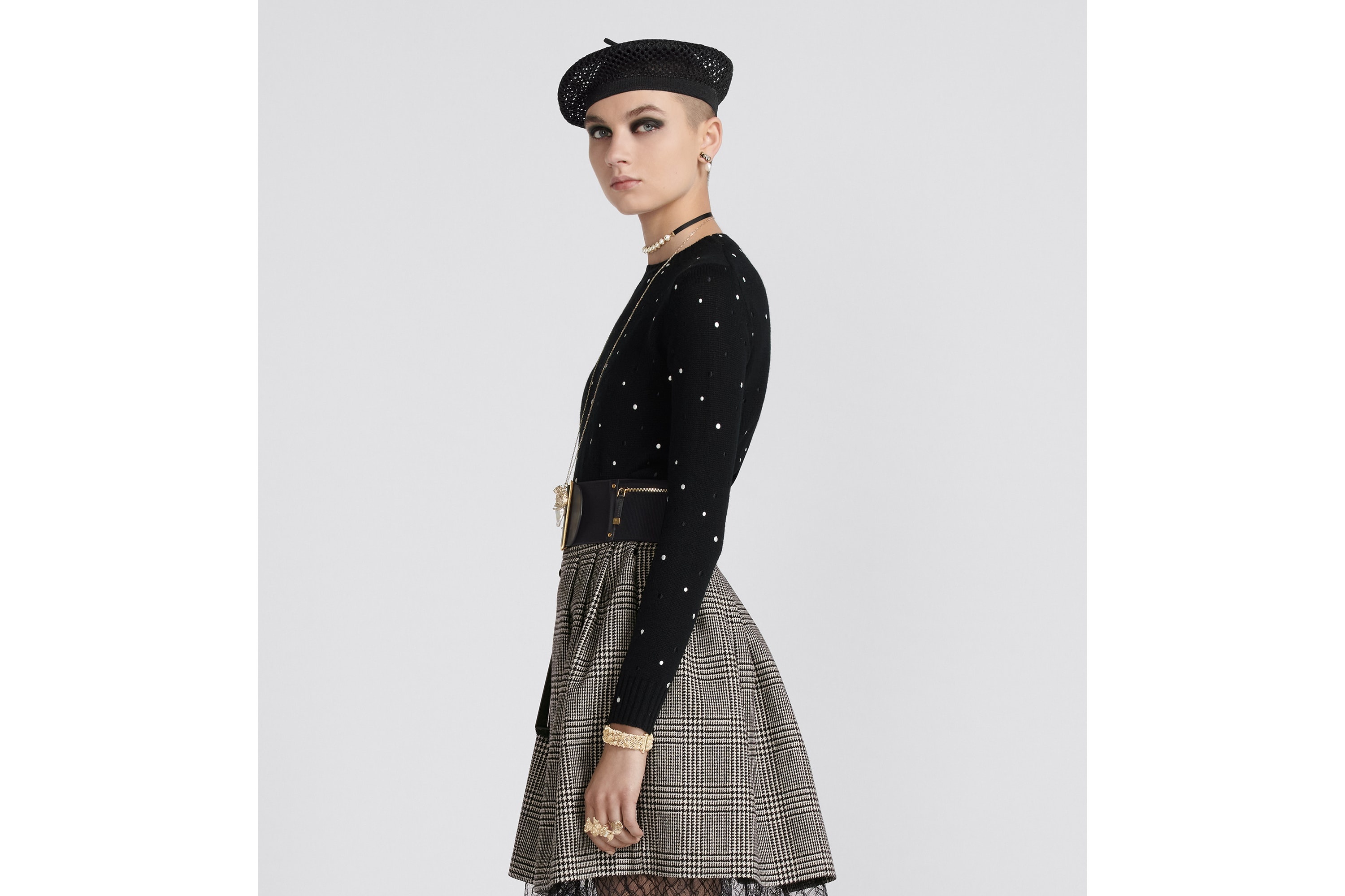 Dior Arty Mesh Beret - 5