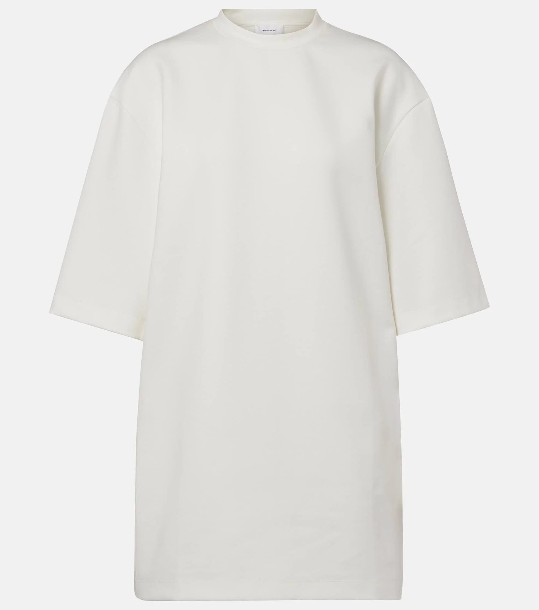 Cotton-blend T-shirt dress - 1