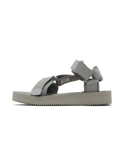 Suicoke Gray DEPA-V2S Sandals outlook