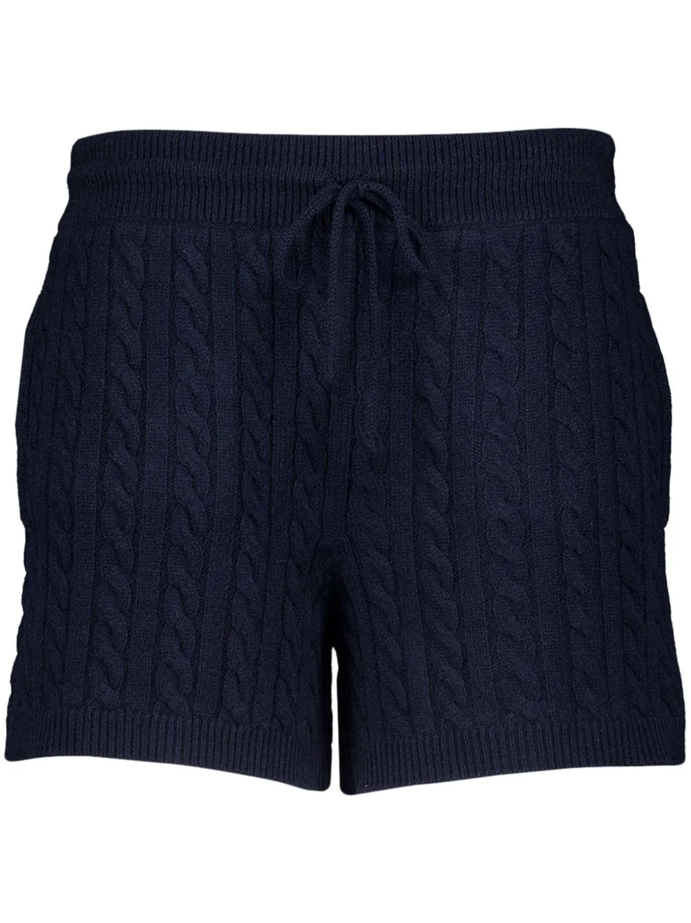 intarsia-knit shorts - 1