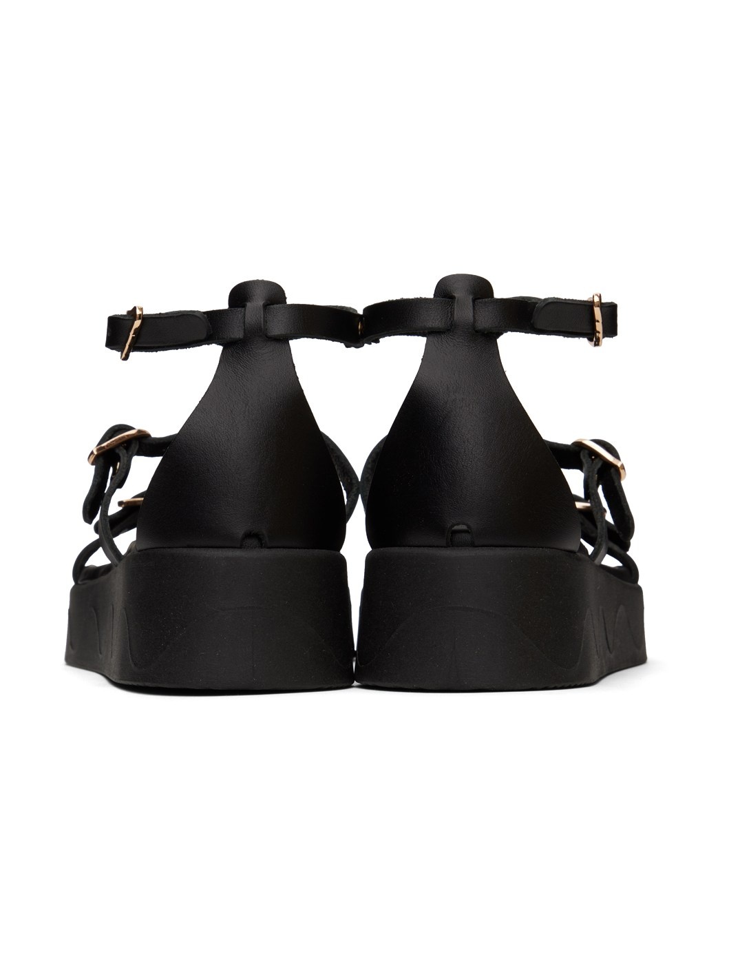 Black Arbele Sandals - 2