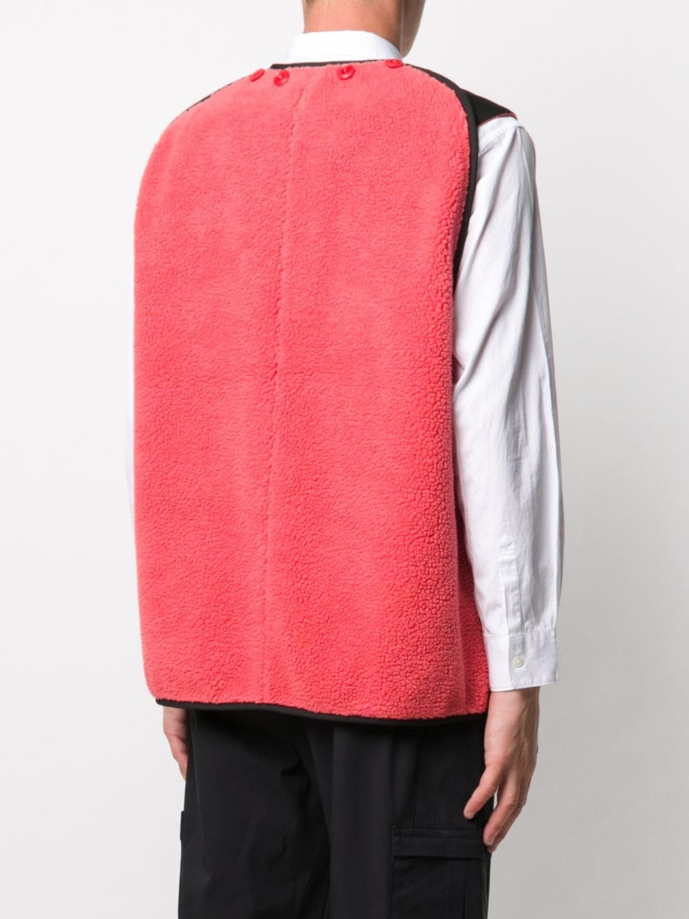 panelled colour block gilet  - 4