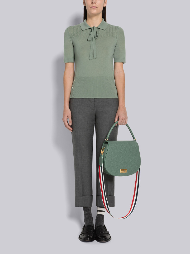 Fine Merino Wool Keyhole Polo 4