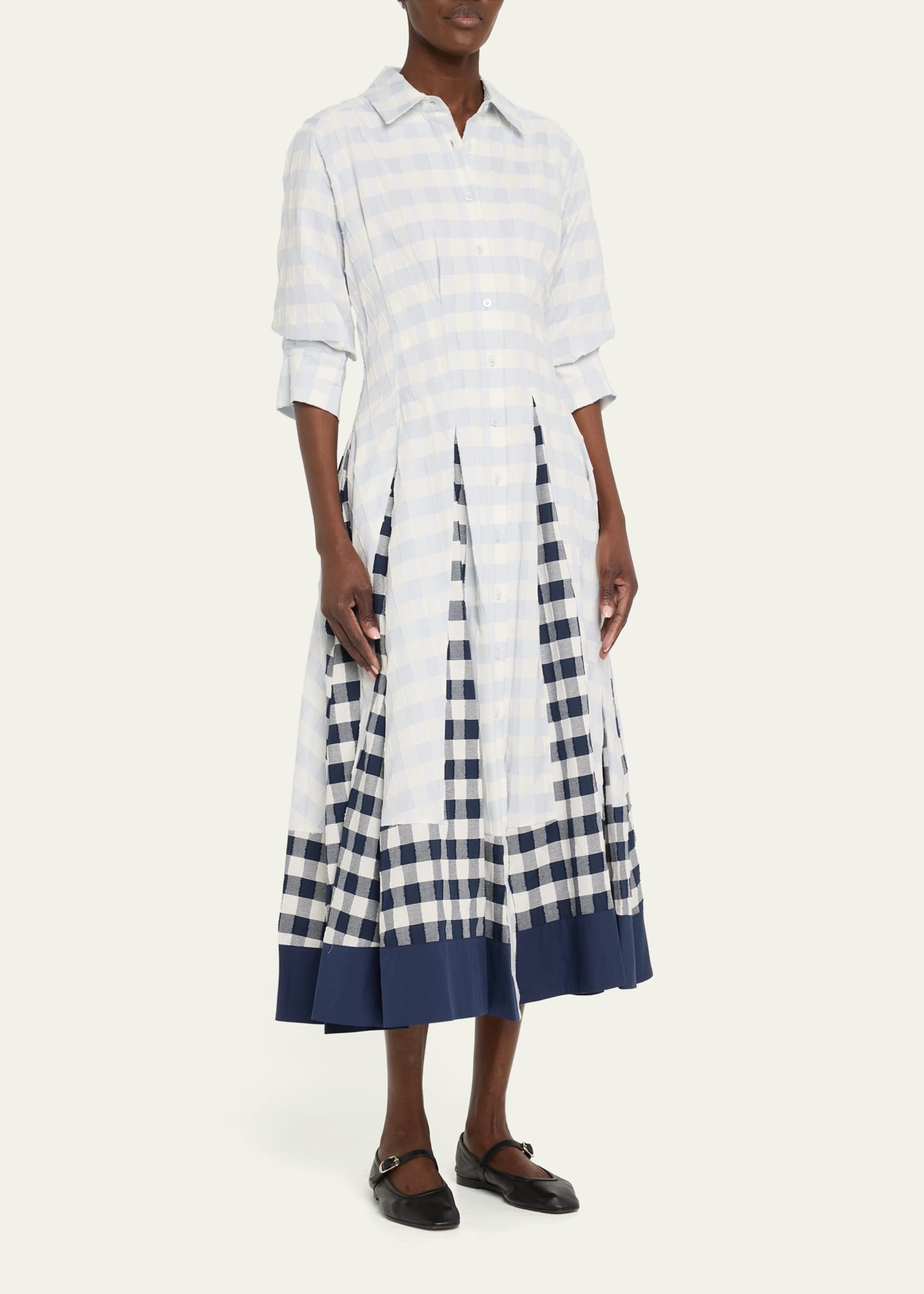 Jazz Pintuck Midi Dress - 4